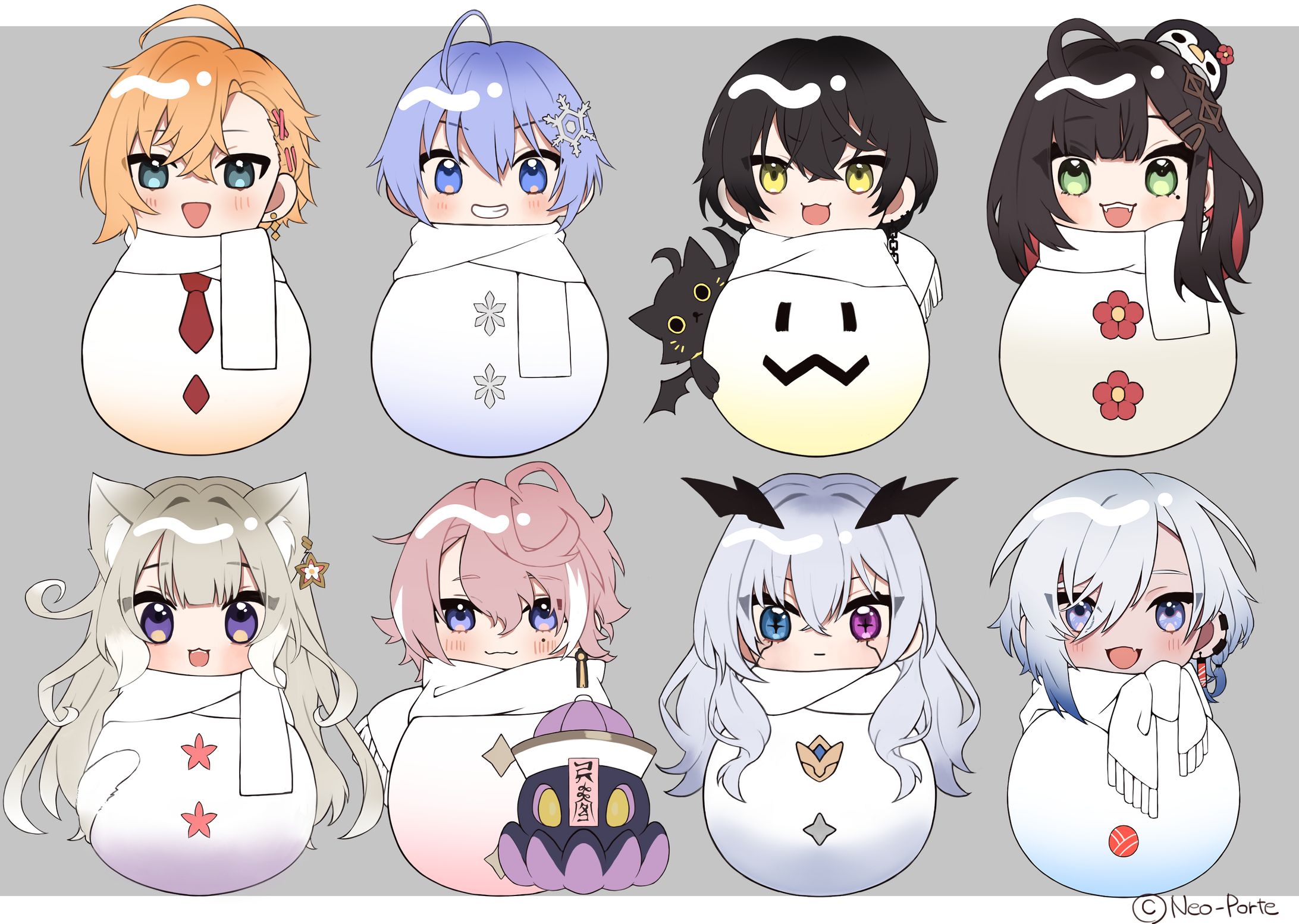 【お仕事】neoporteタンブラーイラスト-1