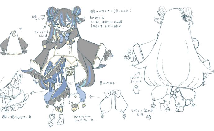 依頼絵ラフ