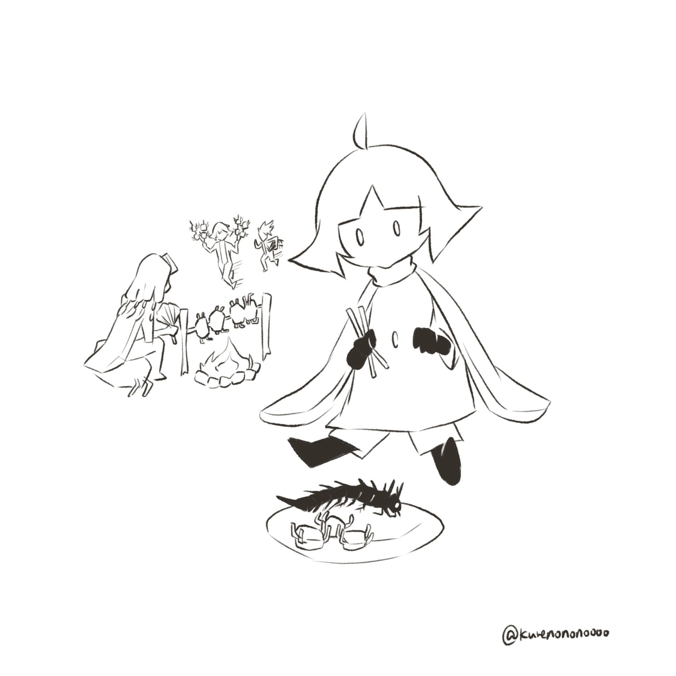 Chibi character fanart Illustration-1