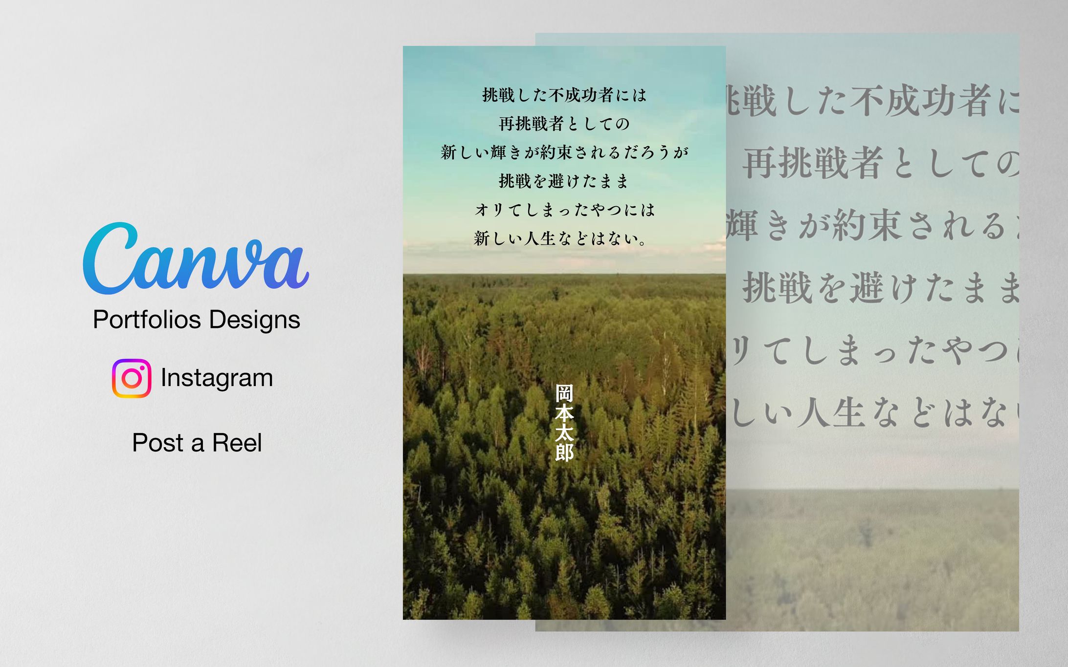 Canva / Instagram Reel Portfolio-1
