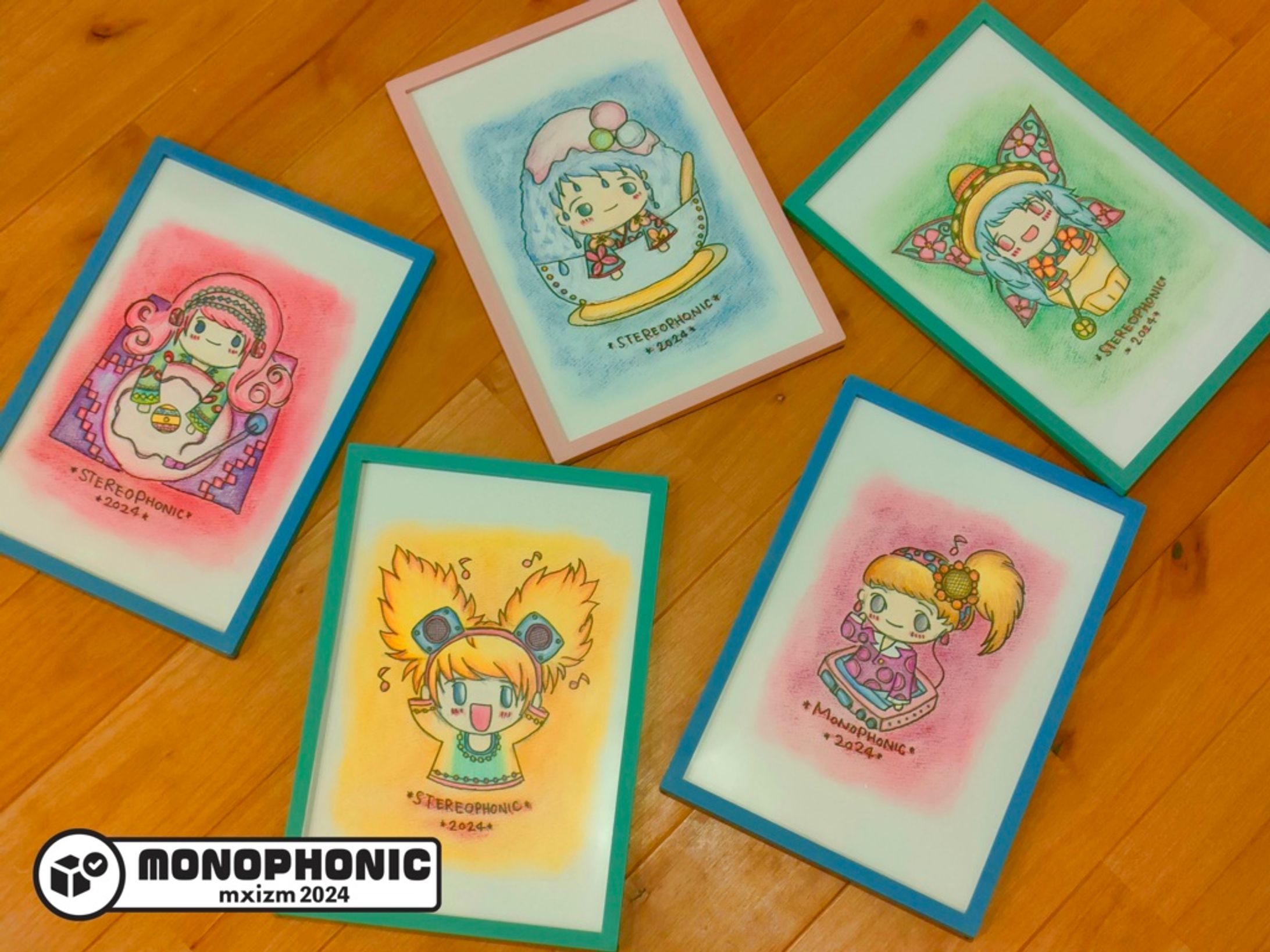 STEREOPHONIC2024 妖精の原画 Design by エス。。-1