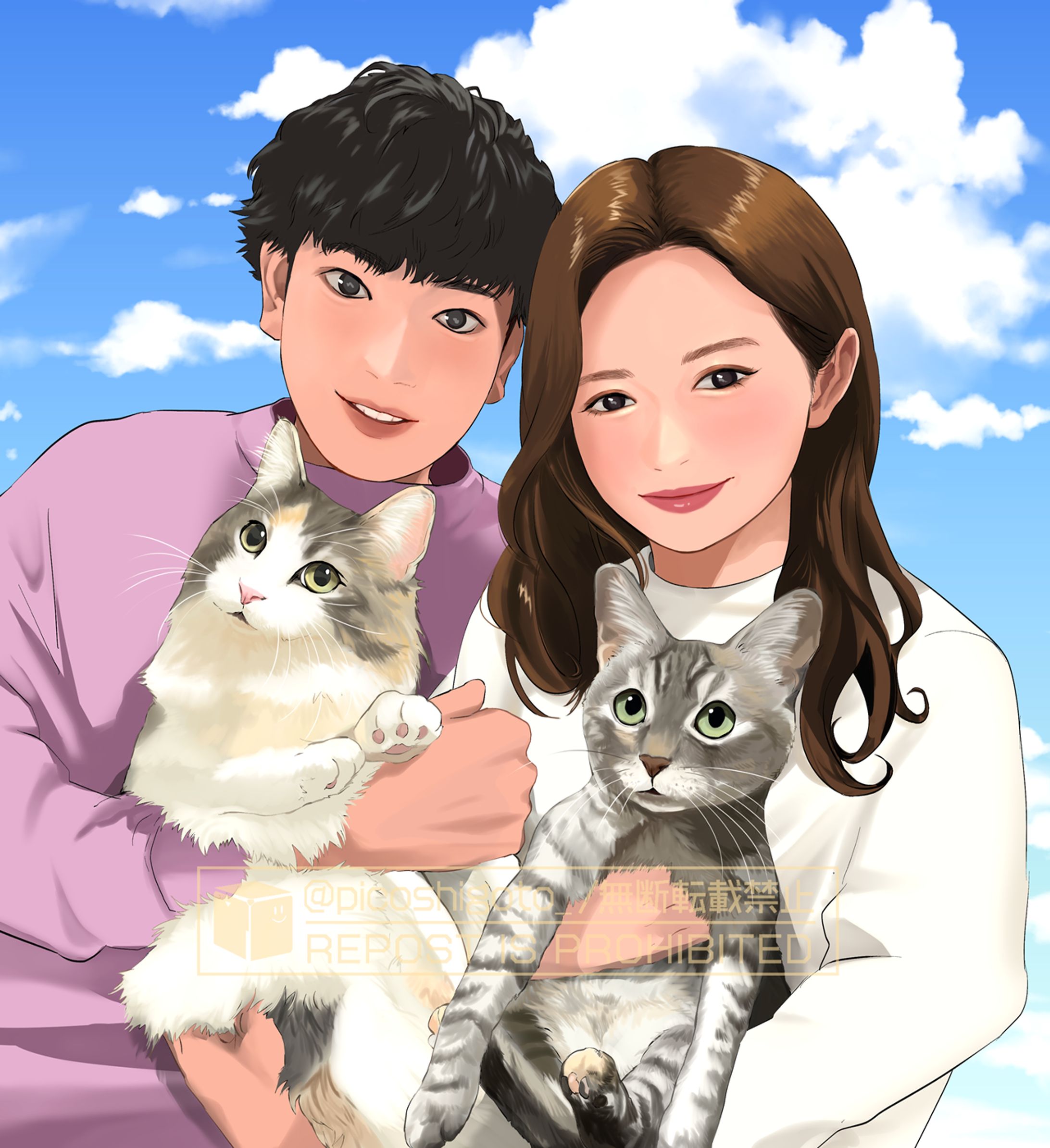 【ご依頼】似顔絵イラスト-1