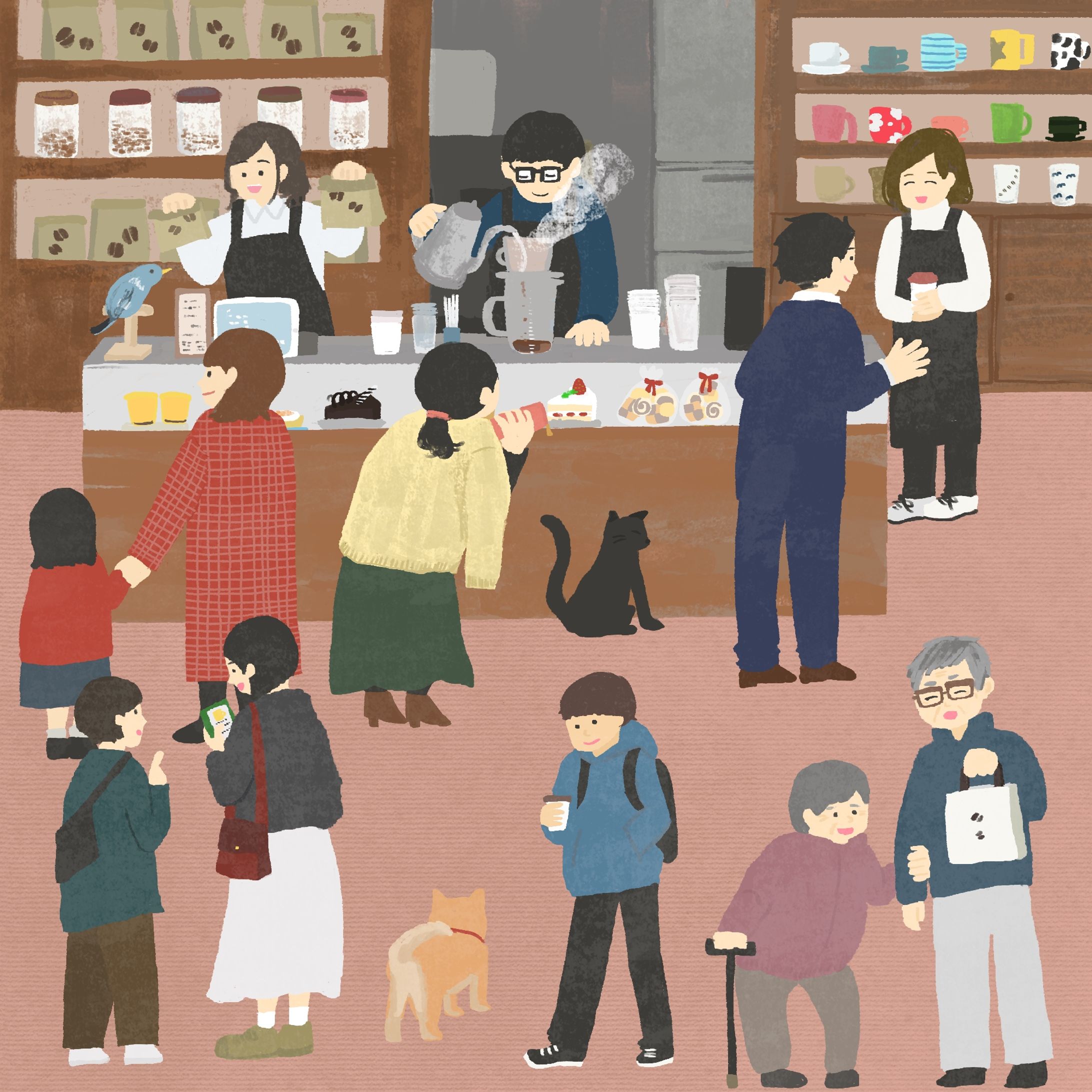 art_ippi 2月テーマ「珈琲」-1