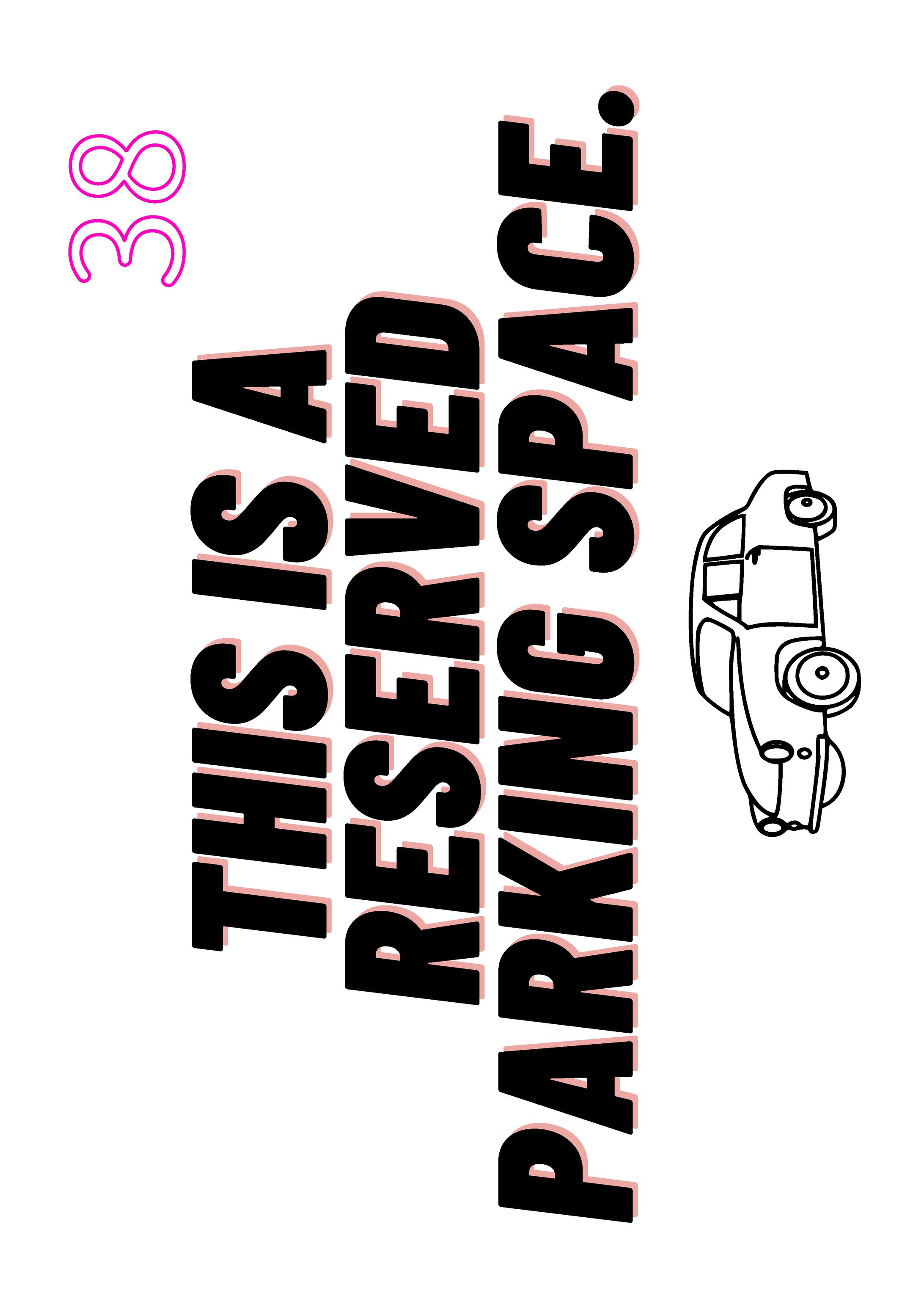 Reserved car parking  space-1