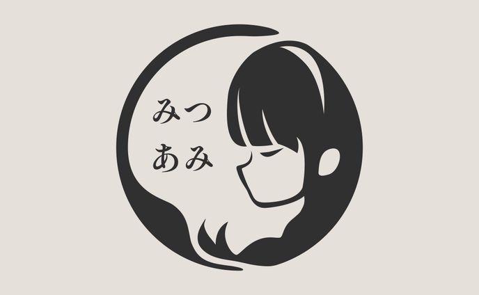 BOOTHショップ「みつあみ」ロゴ