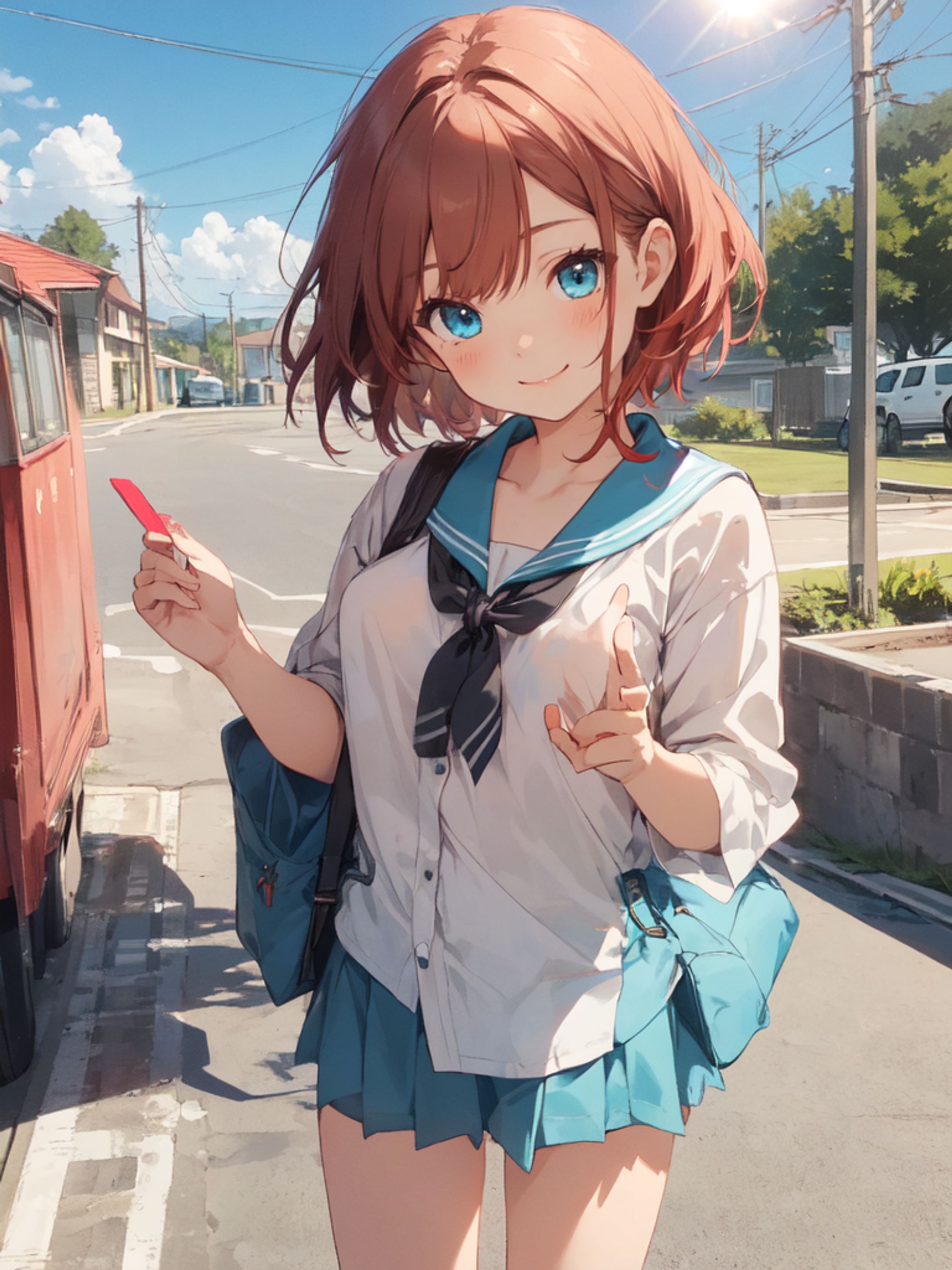 葉村光（はむらひかる）のAIイラスト：その1-1