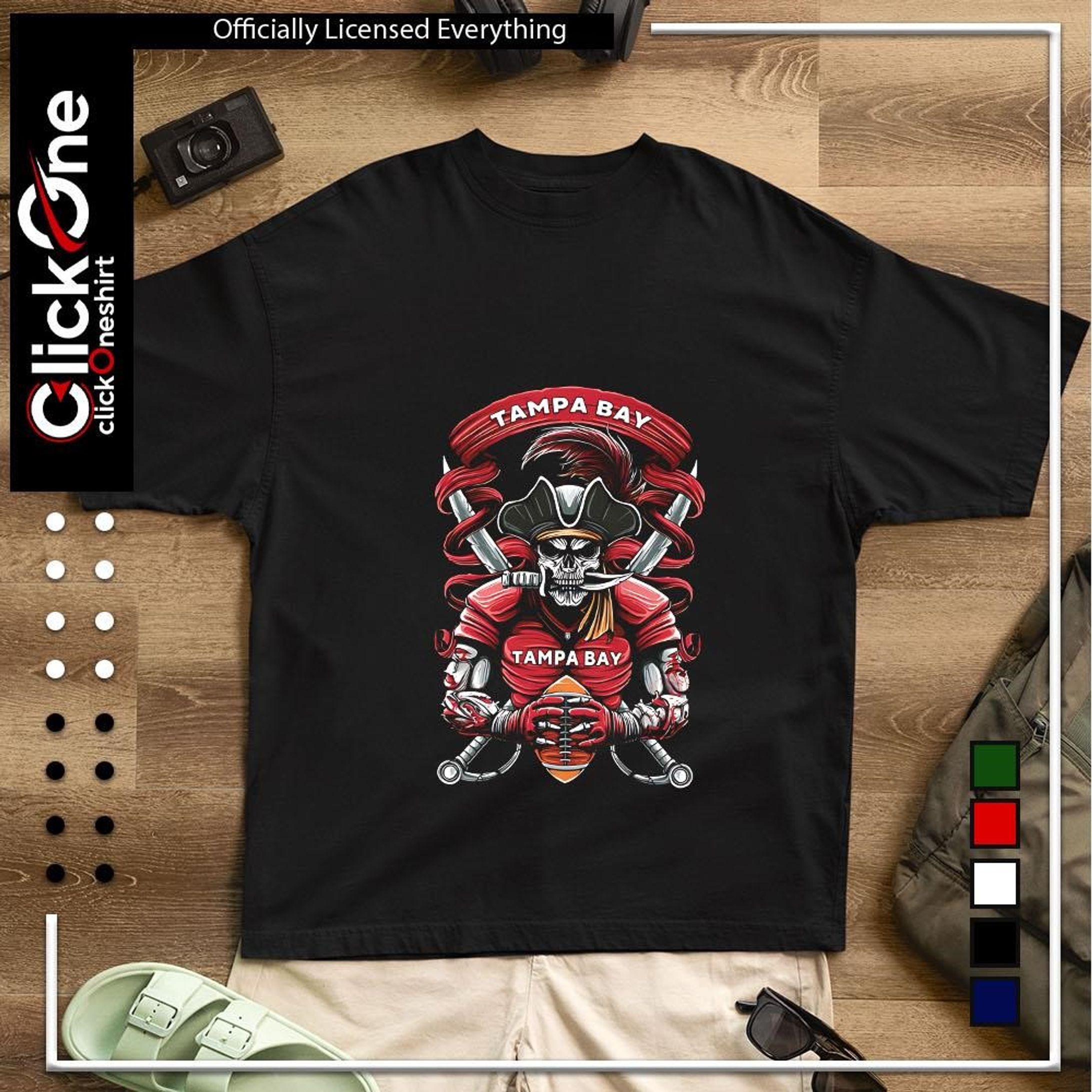 Tampa Bay Buccaneers – Game Garment Football Shirt Concept-1