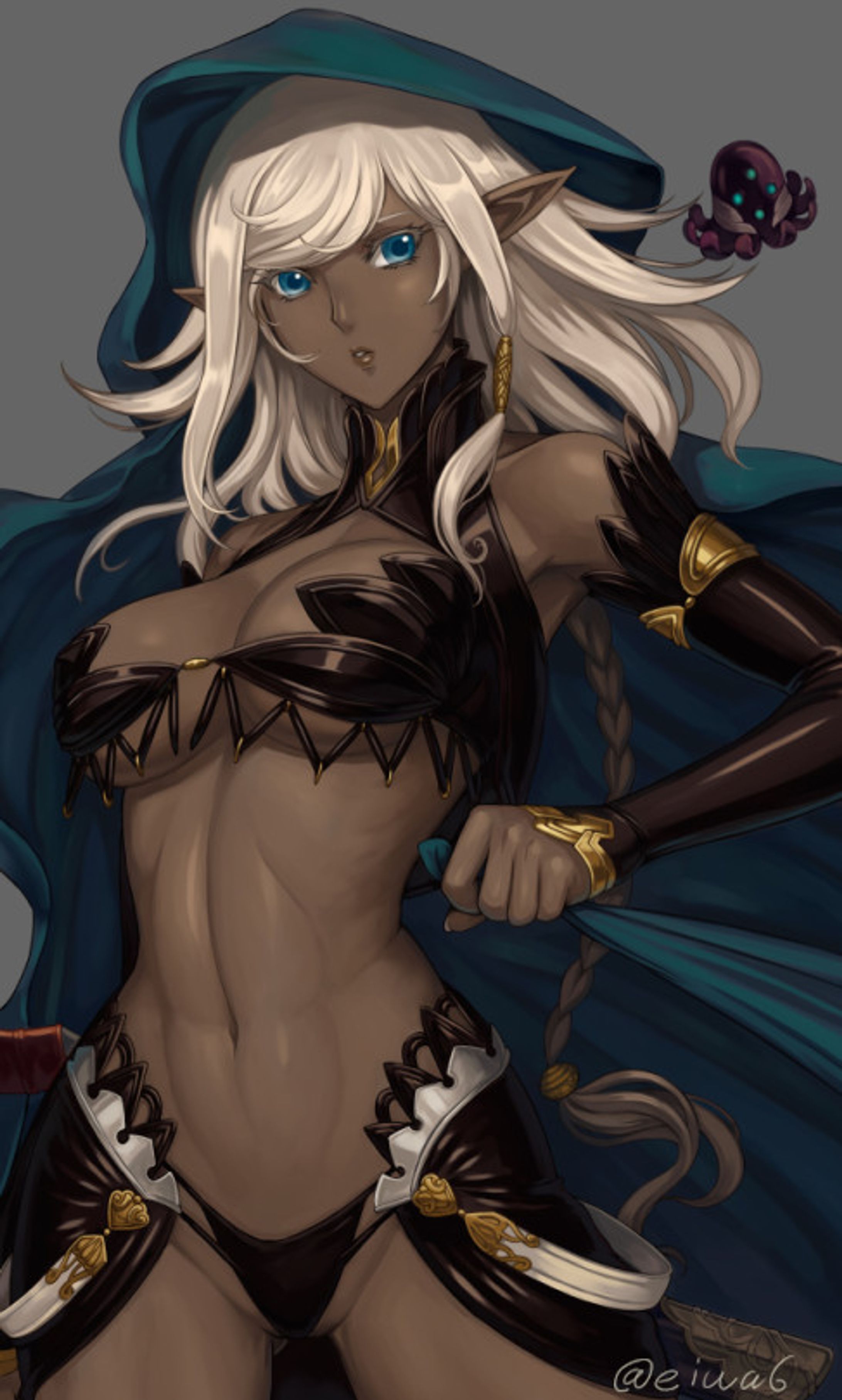 　ダークエルフ（創作）Dark elf -1