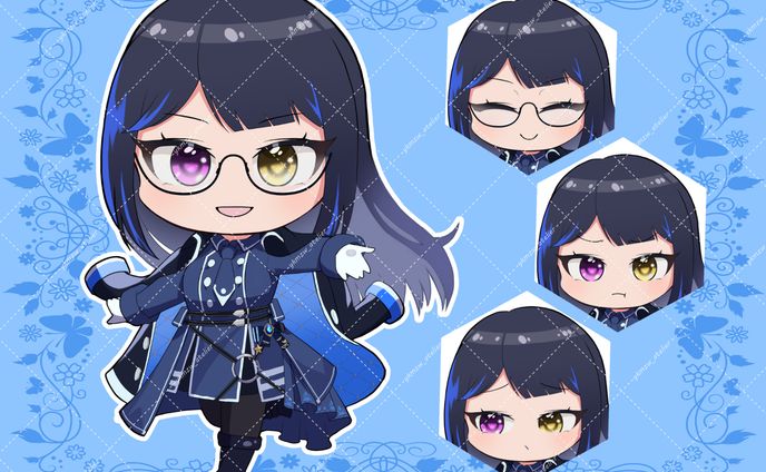 【ご依頼作品】Vライバーアルテミス様SDイラスト