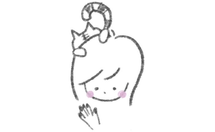 似顔絵アイコン　イラスト