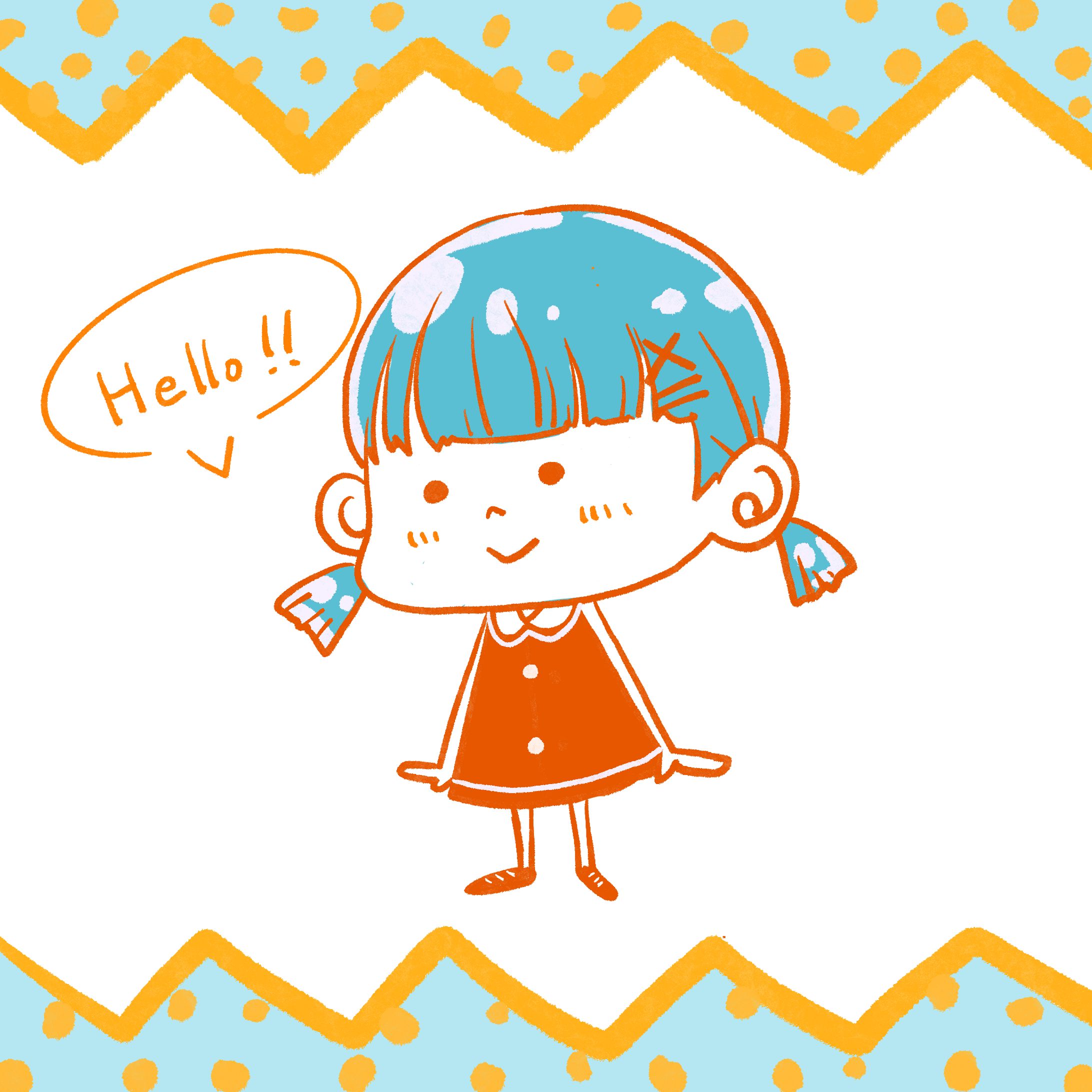 【ポップ・キュート】イラスト　-1