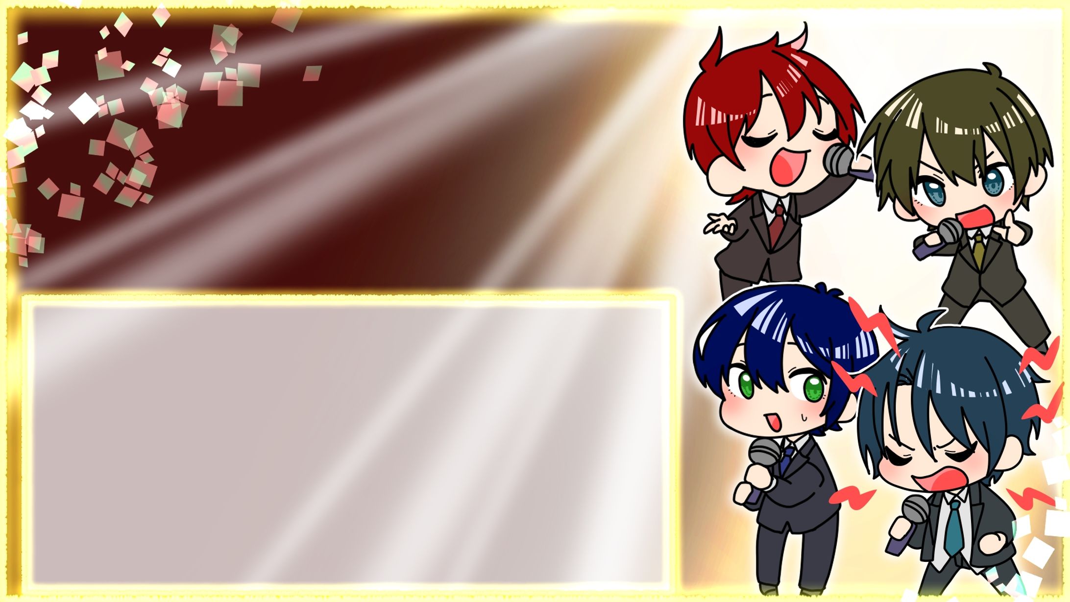 赤髪のともさんご依頼の2023年3月エンドカードイラスト-1