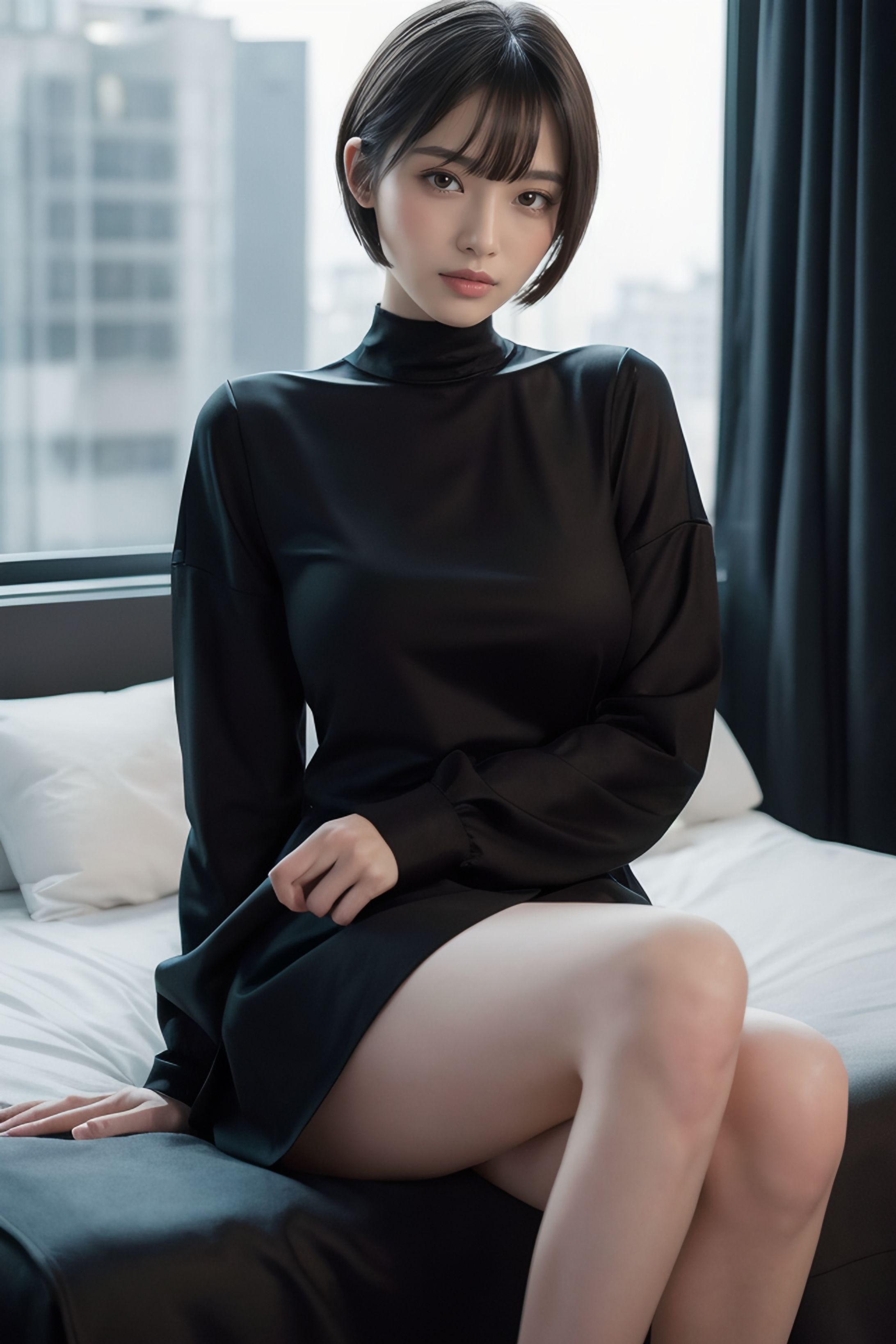 ショートヘア-1
