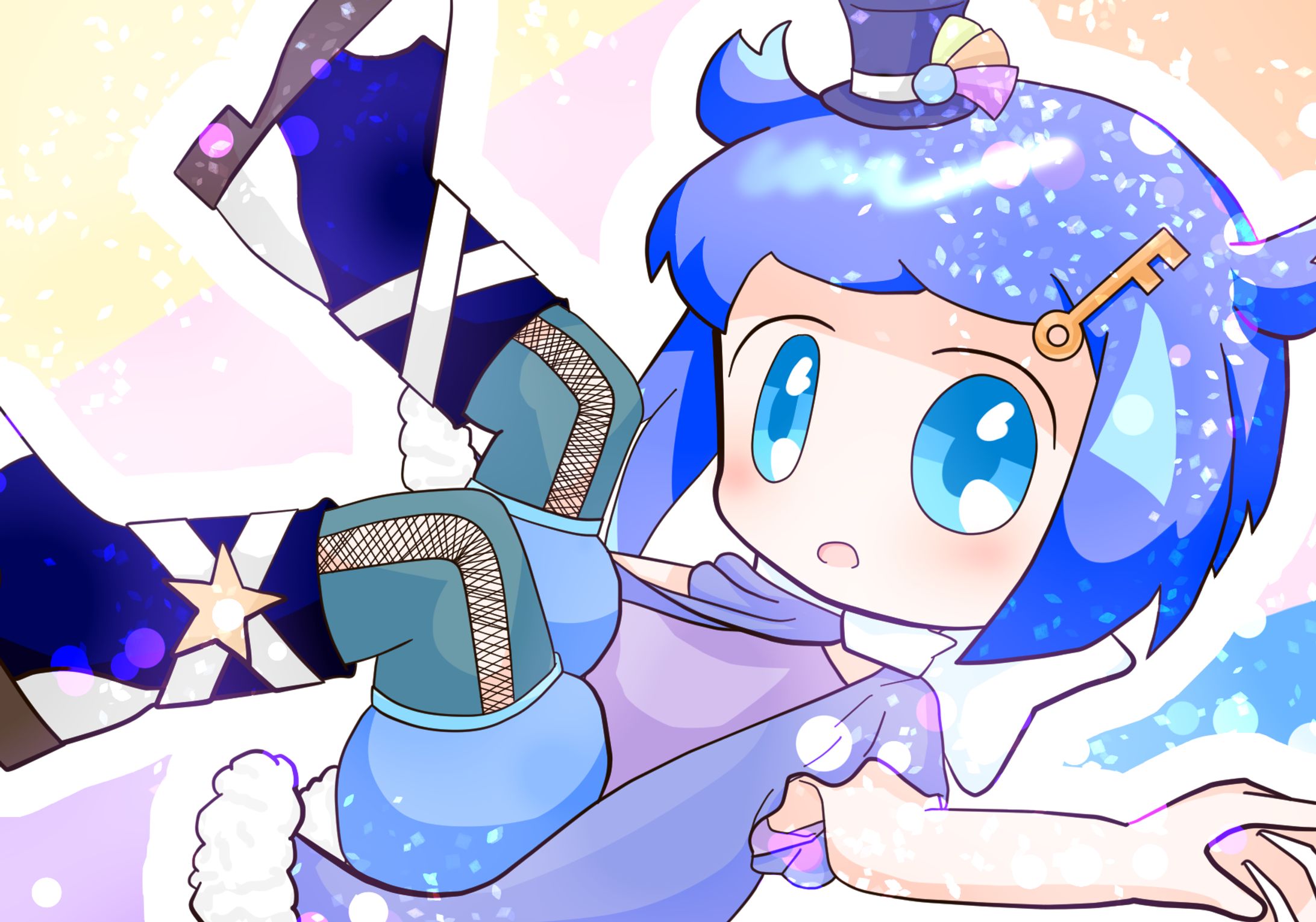 自キャラ誕生日記念絵-1