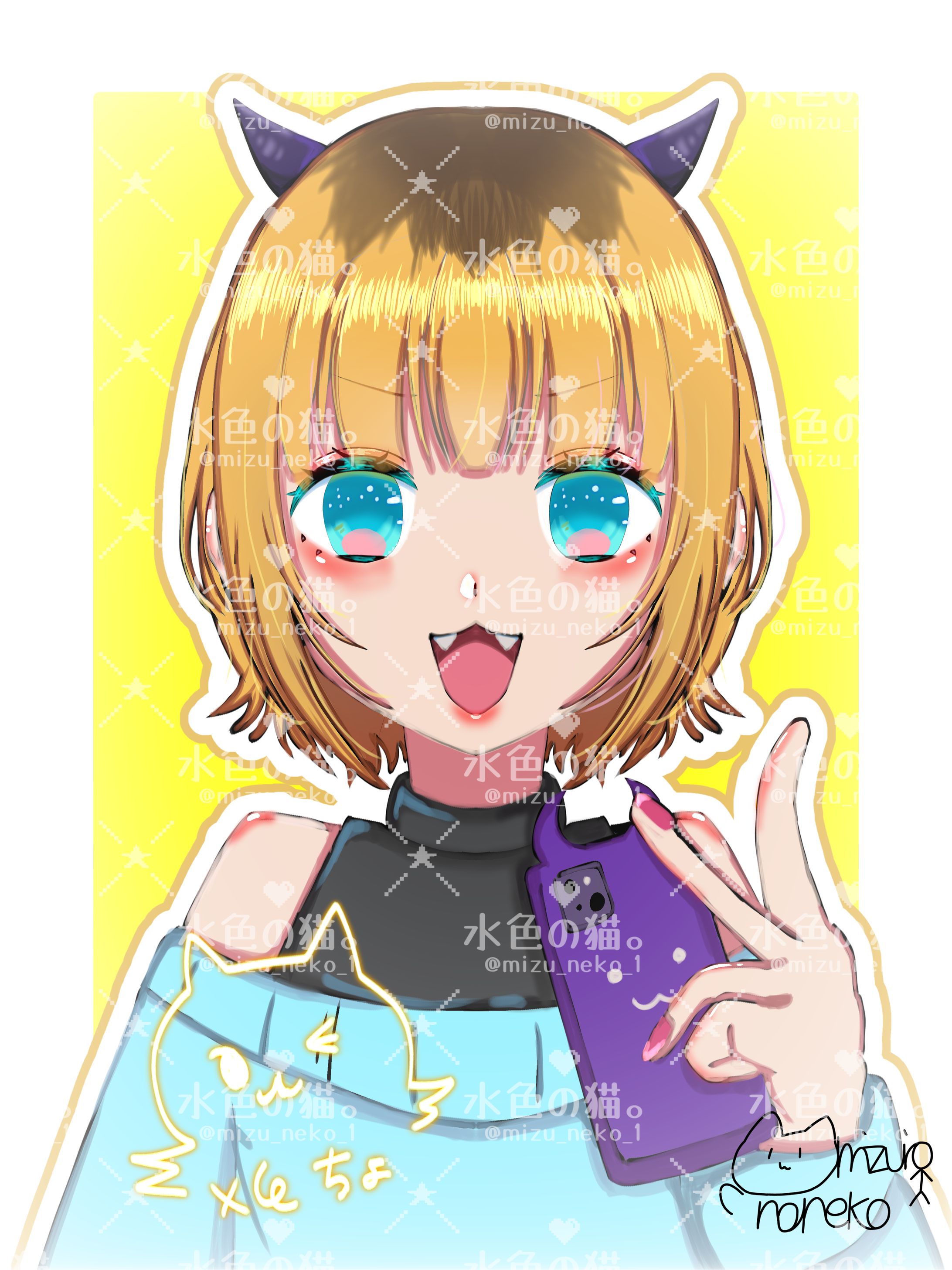 【FA】memちょチェキ風-1