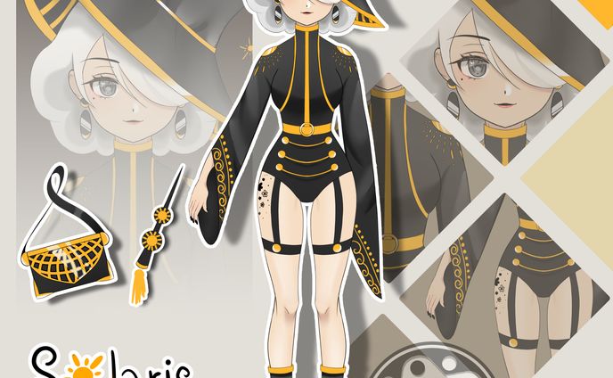 Solaris Adrik (witch of the sun) adoptable
