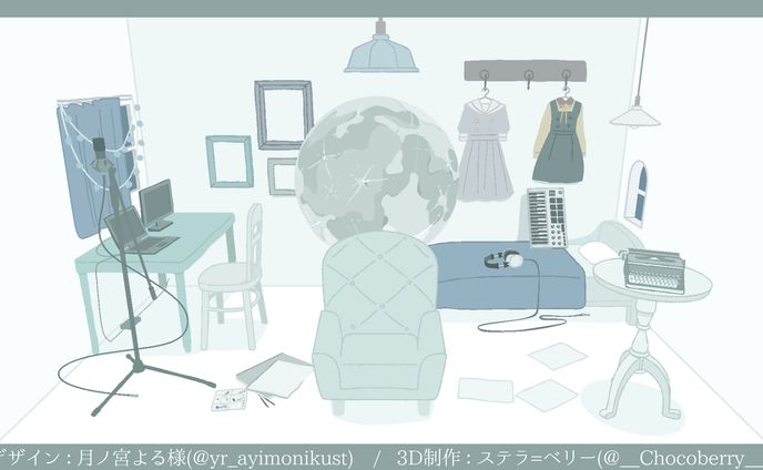月ノ宮よる様　"Filling" MV 3DCG