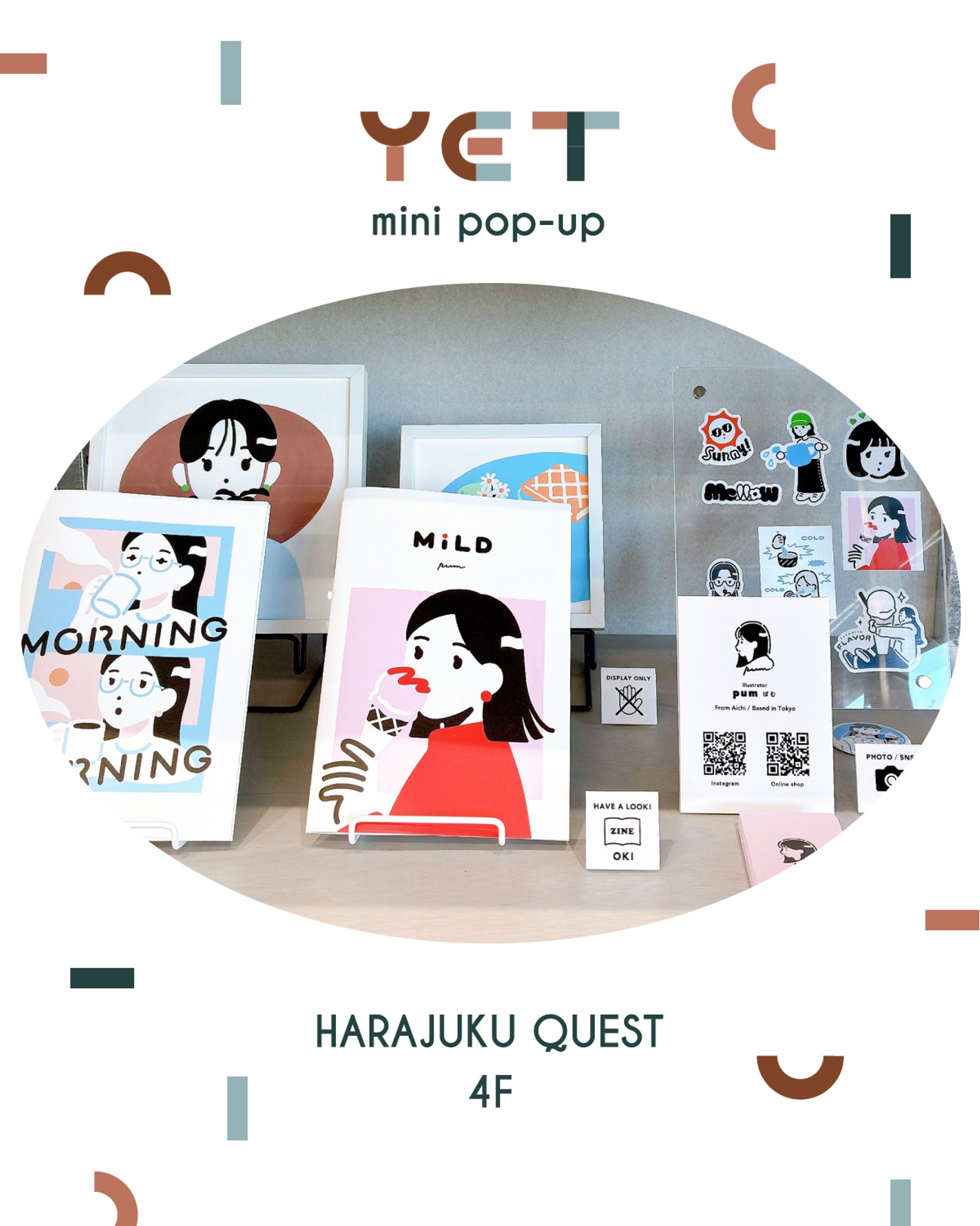 【mini pop-up】YET @原宿クエスト -1