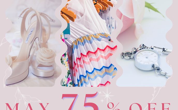 アパレル商品タイムセール