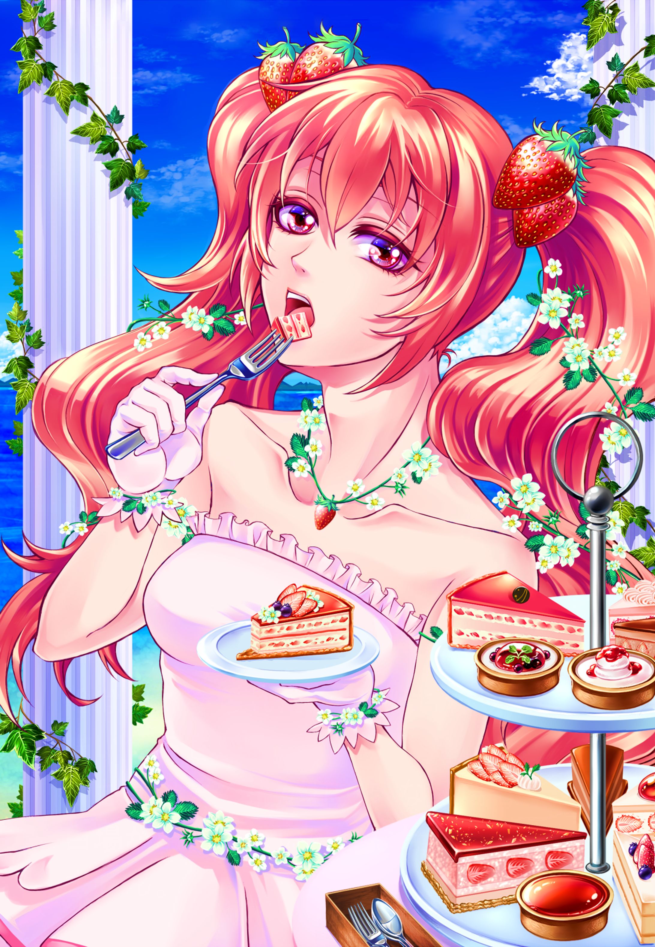 洋菓子擬人化イラスト集掲載作品-1