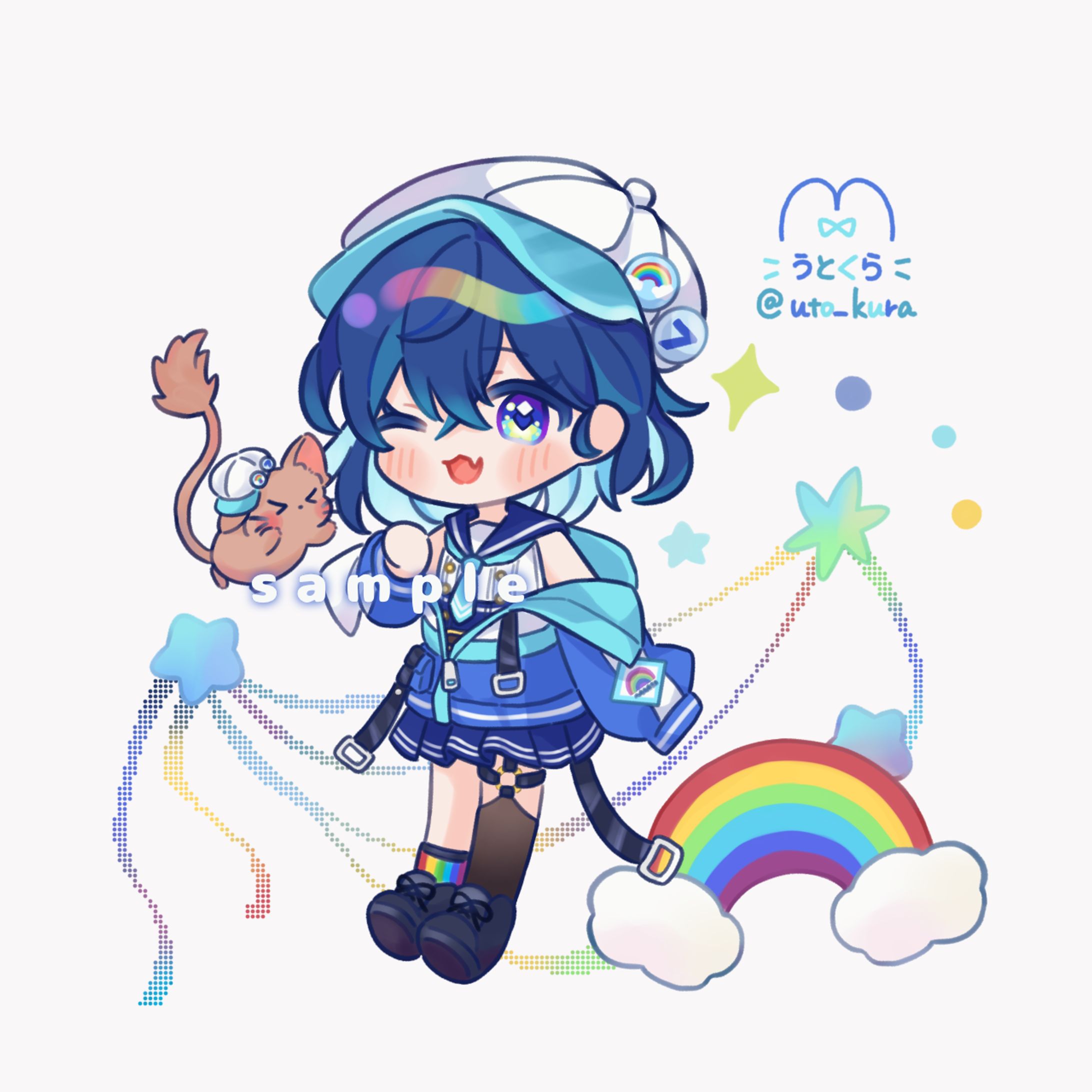 【全ておまかせコース】ななた様 ＳＤイラスト-1