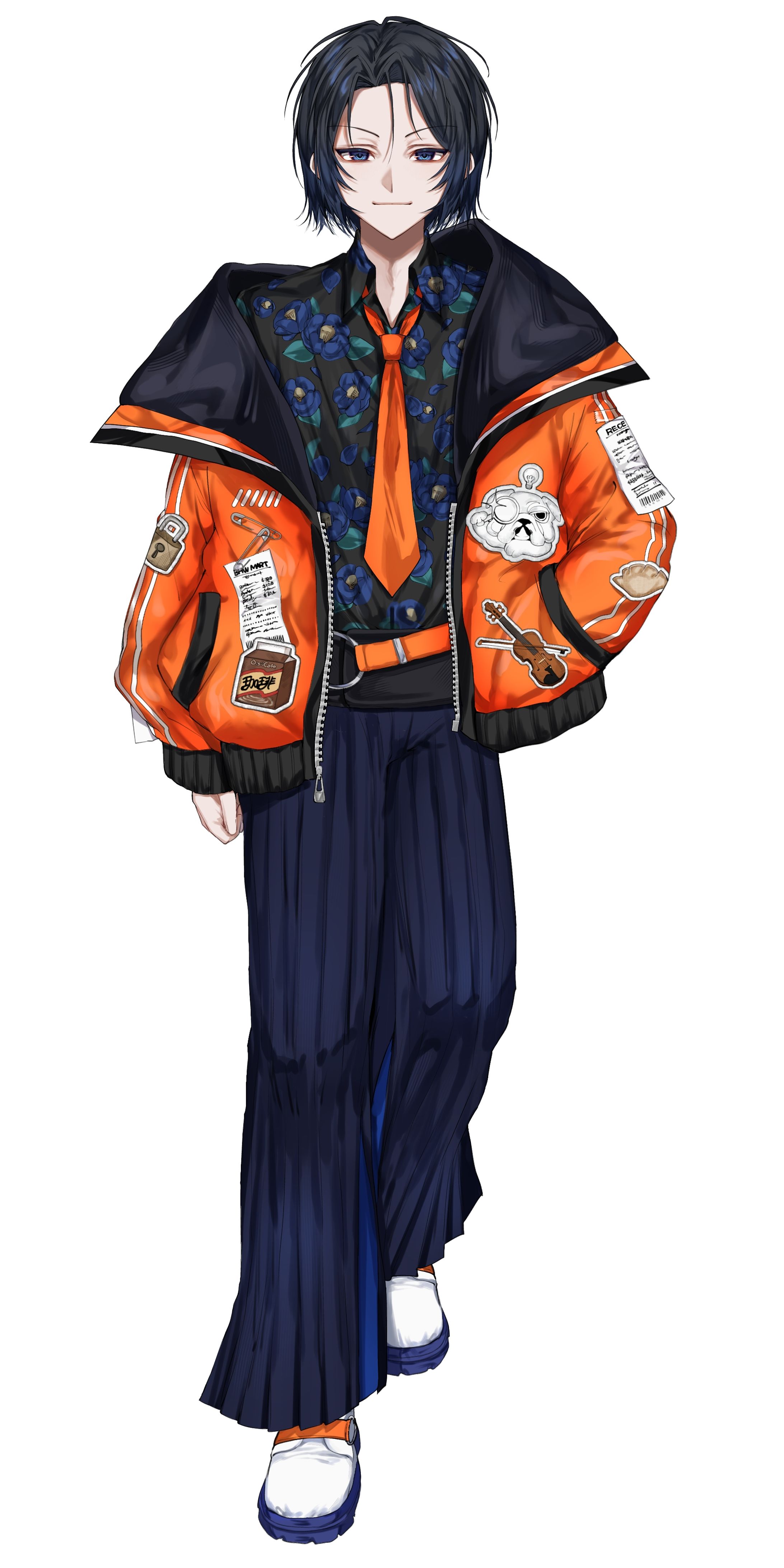 【Work】StudioOZON所属 弥縫ウユウ様 立ち絵-1