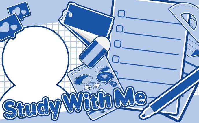 【サムネイル&ロゴ】Study With me 