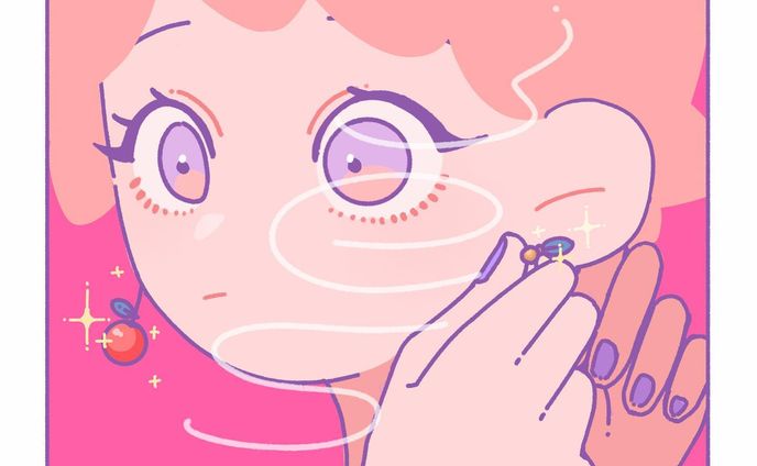 暮らし、digital art