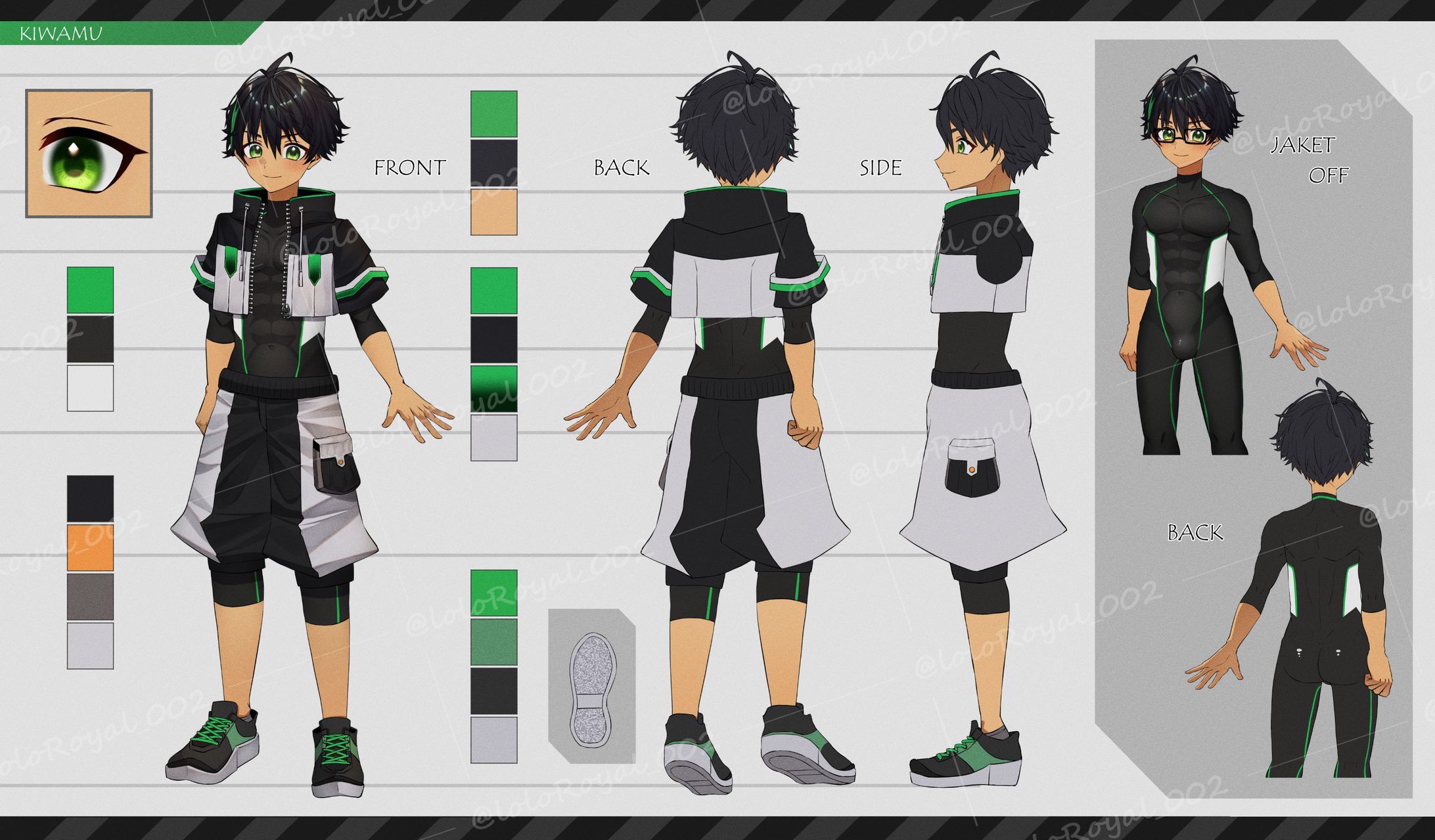 個人依頼 三面図-1