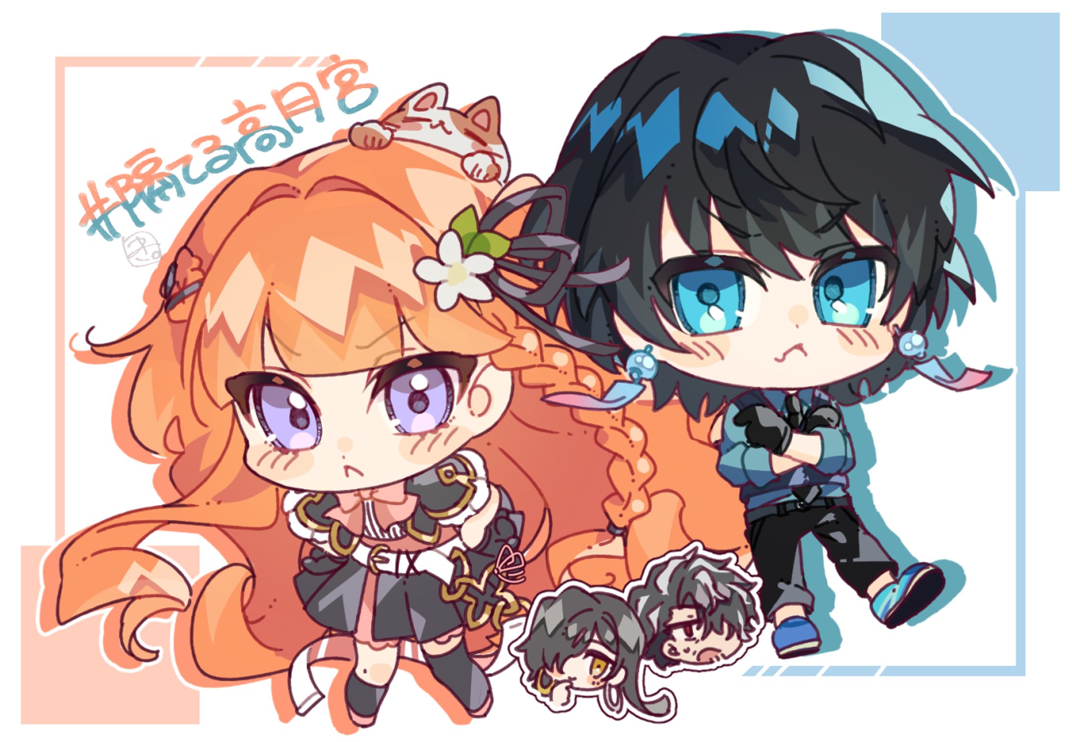 TRPG配信ファンアート-1