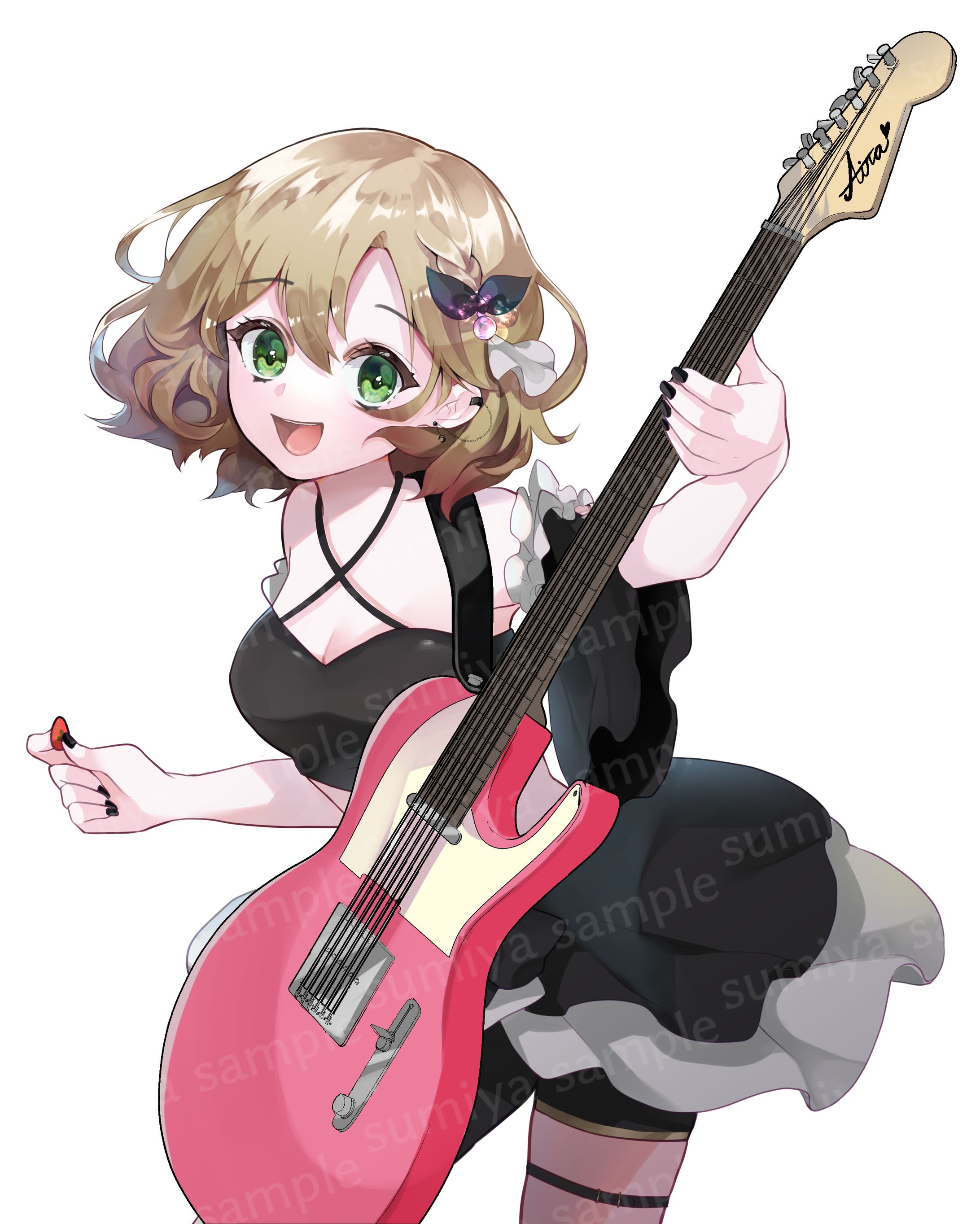 歌ってみたイラスト　月白あいら様-1