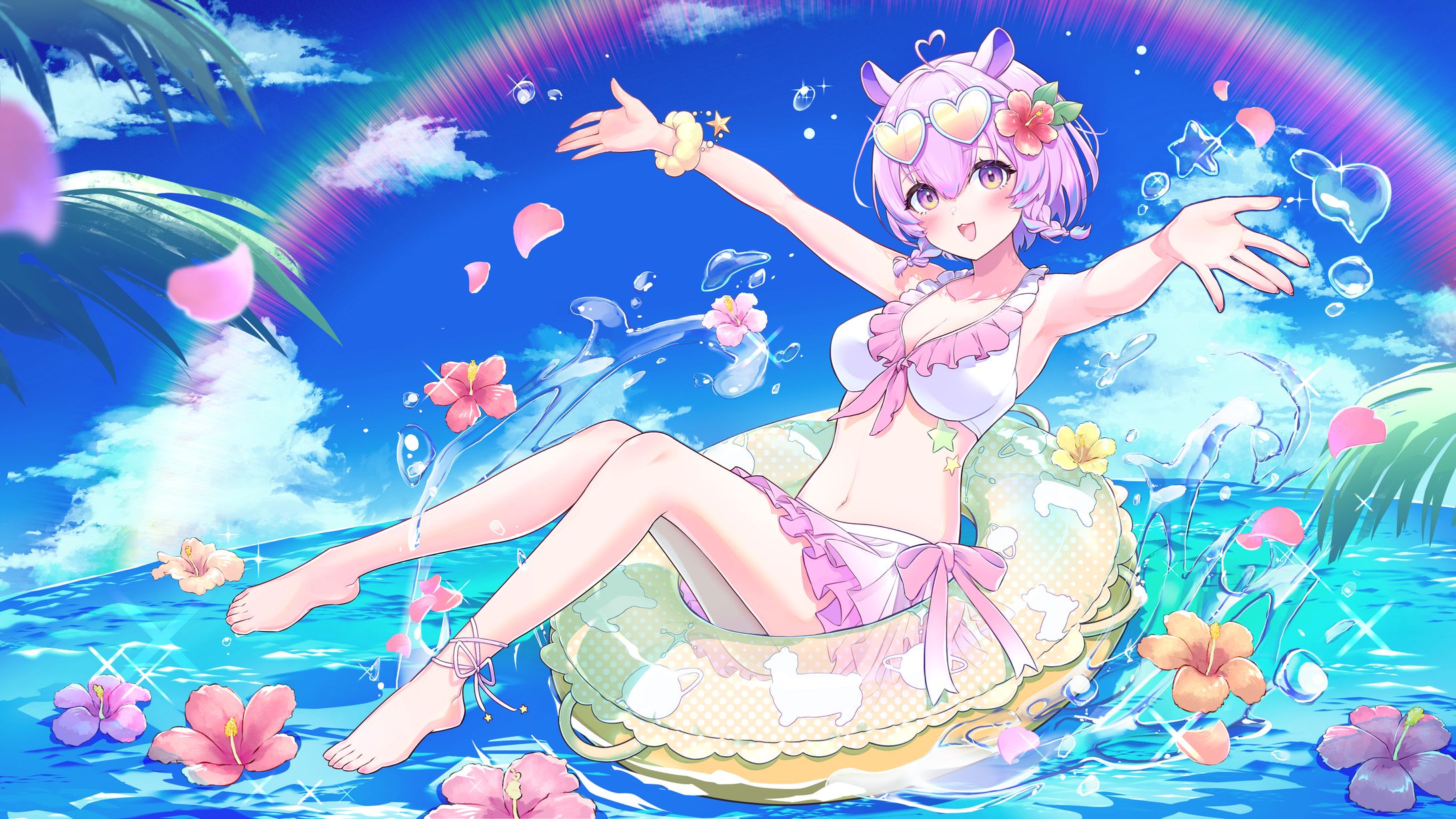 水着イラスト(星見アリナ様)-1