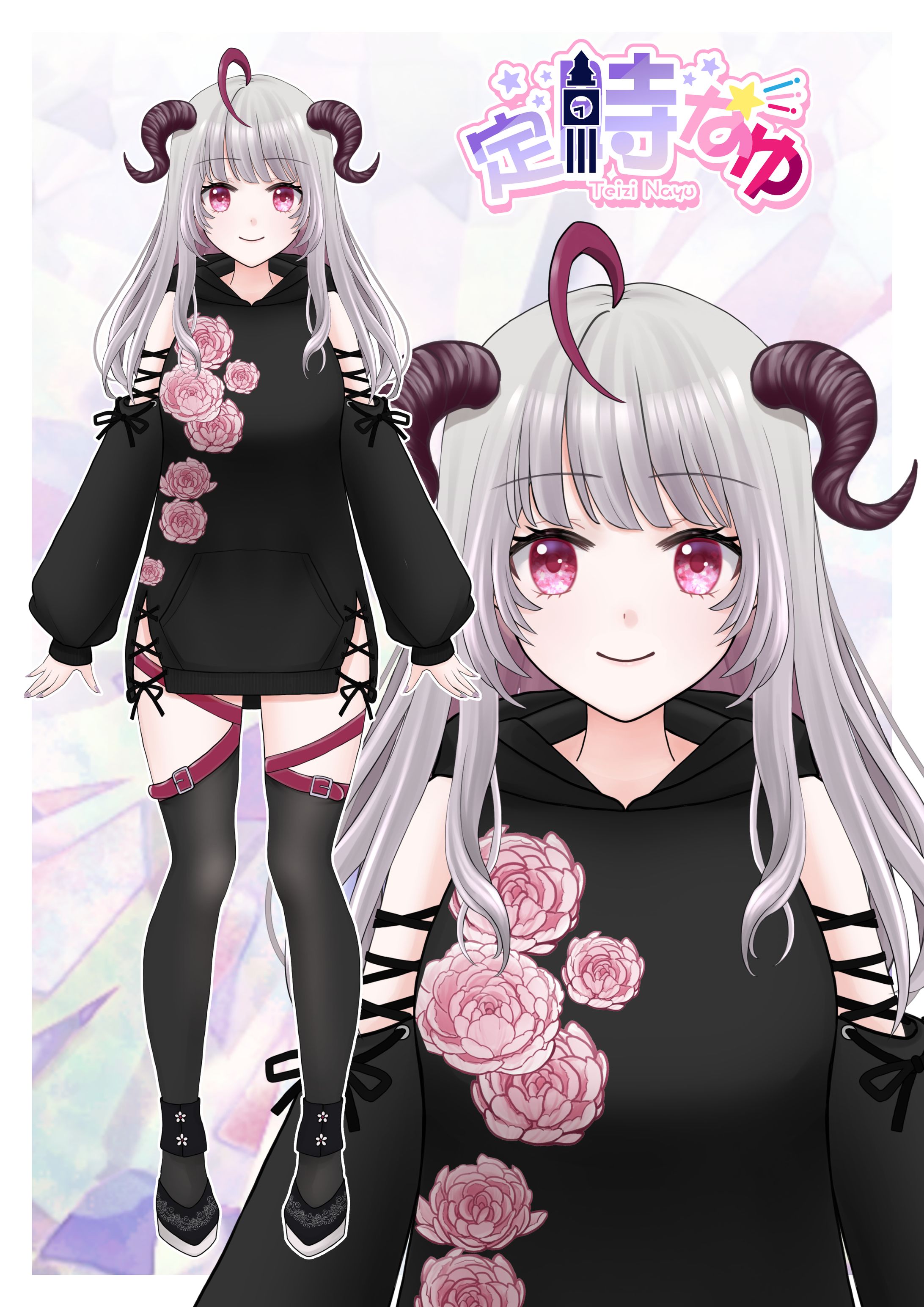 vtuber 定時なゆ　新衣装デザイン-1