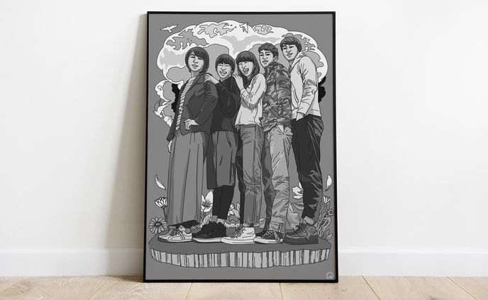 🎄ファミリー似顔絵🎄

「家族写真をイラストに」とのご依頼で、お写真をもとにカラーとモノクロバージョンのCHEBLOファミリー似顔絵を制作させていただきました😊💫

お写真とともにお家に飾っていただくのが楽しみです🏠

ご家族の仲の良さの伝わるお写真で、描きながらあたたかく嬉しい気持ちになりました🌸

ご依頼ありがとうございました🌈

#illustration  #illustrator  #illustgram  #pic #family #familyphotography #familyillustration #イラスト #絵 #イラストレーター #モノクロ #linedrawing #線画 #cheblo #ファミリー似顔絵 #ファミリーイラスト #CHEBLOファミリー似顔絵