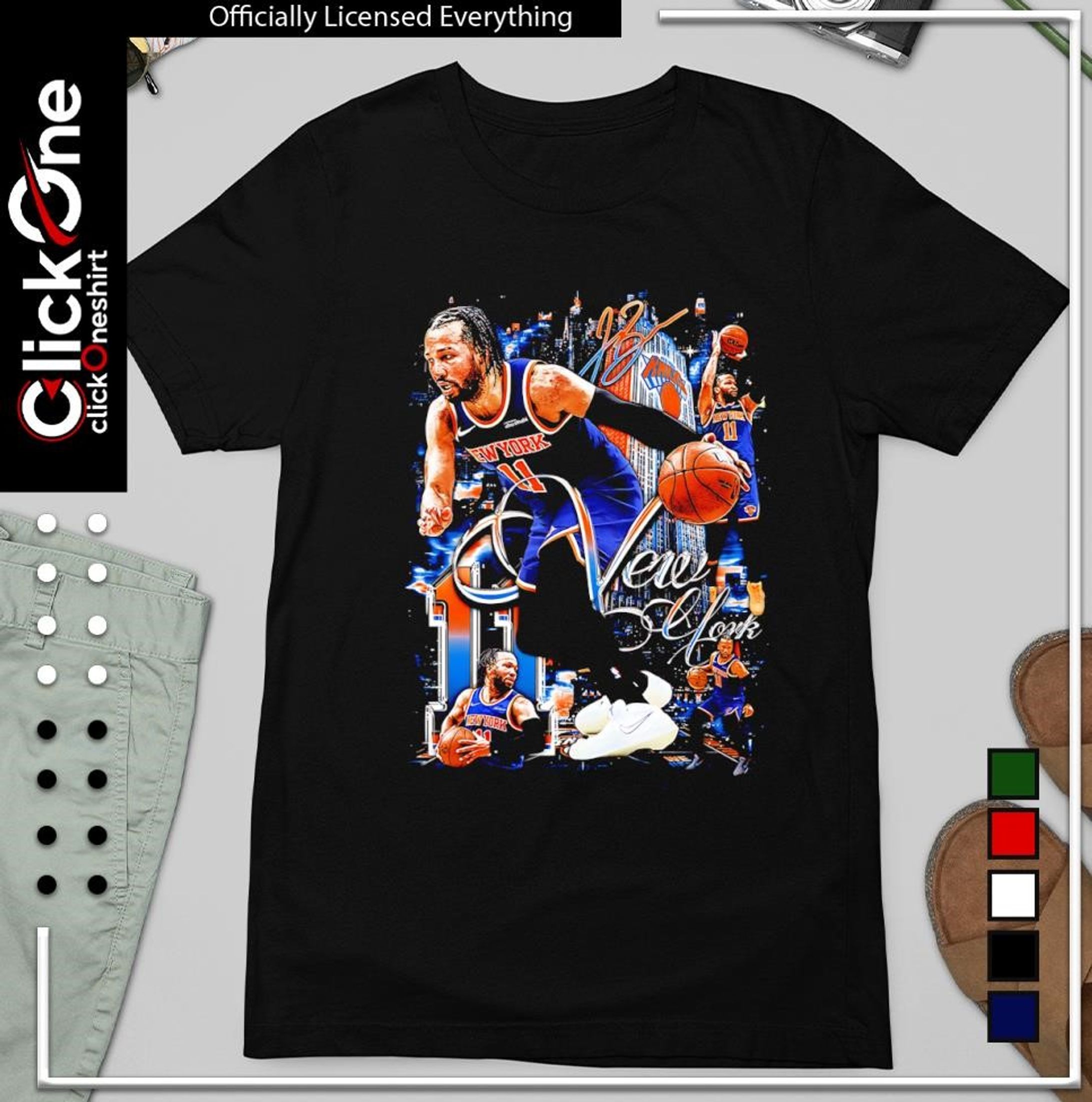 The Floor General – New York Basketball Legacy Tee-1