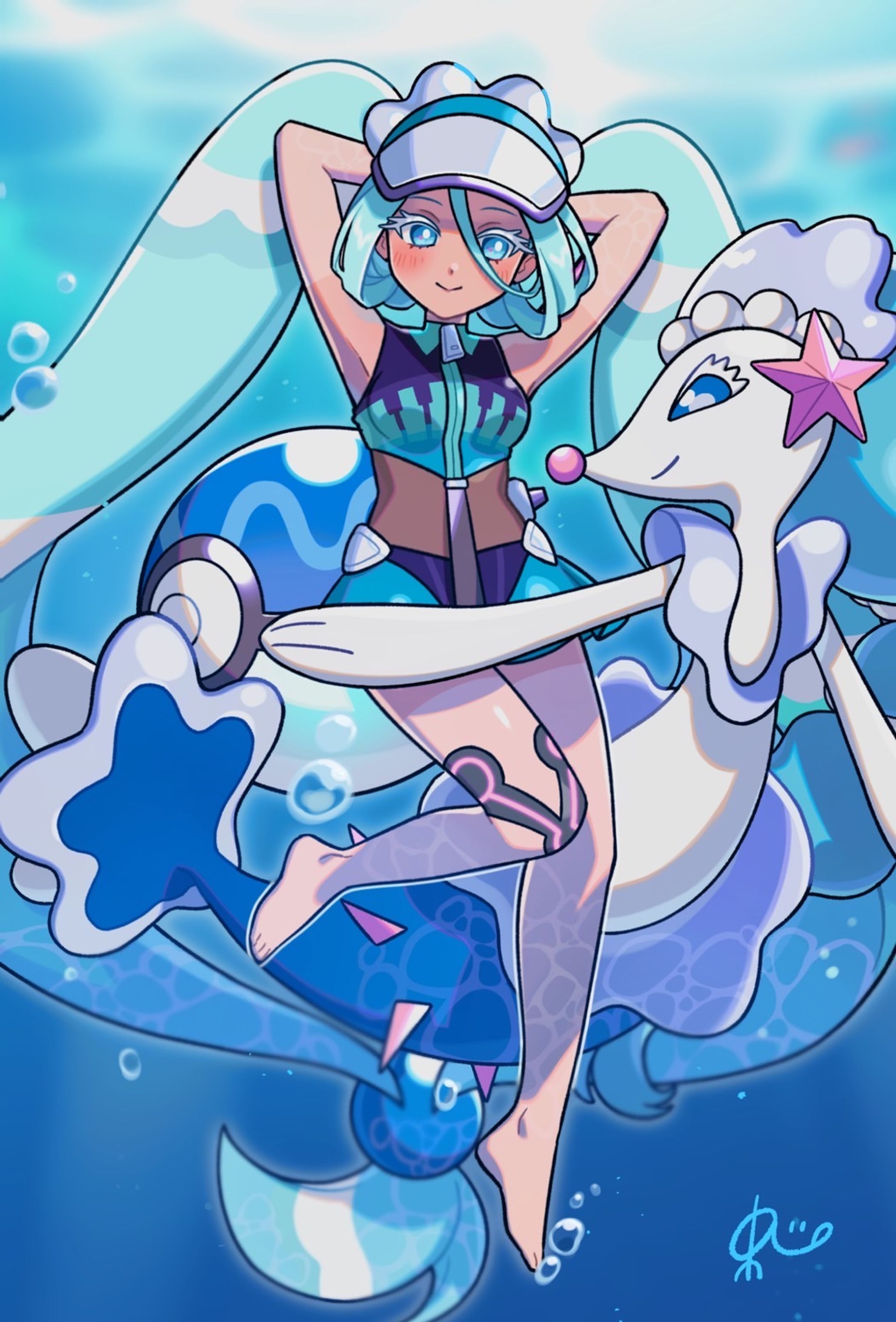 ポケモンミク(みずタイプ)-1