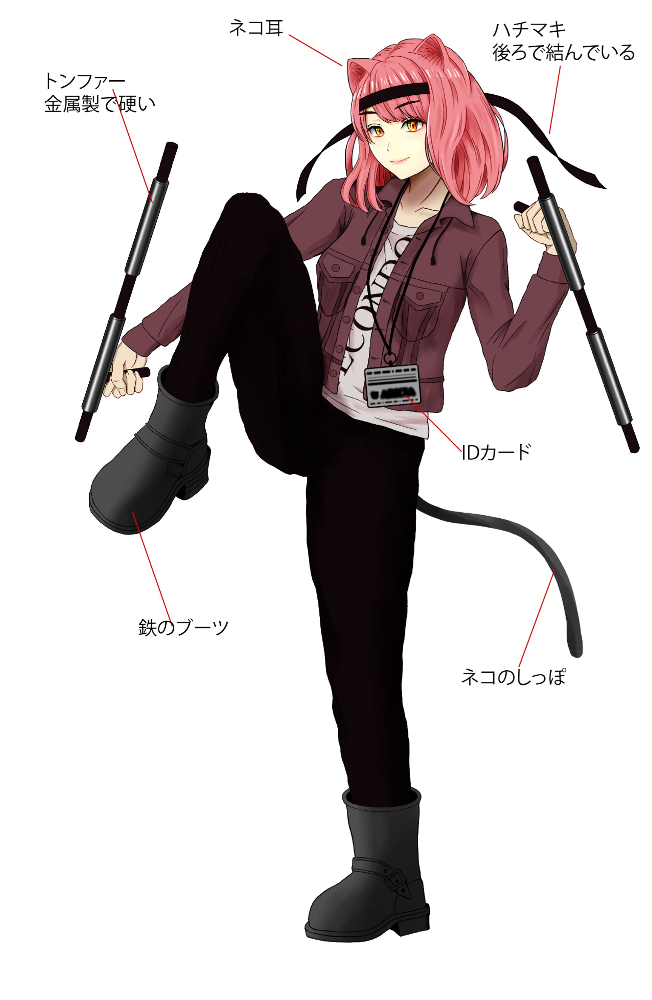 スマホゲームのキャラクターデザイン-1