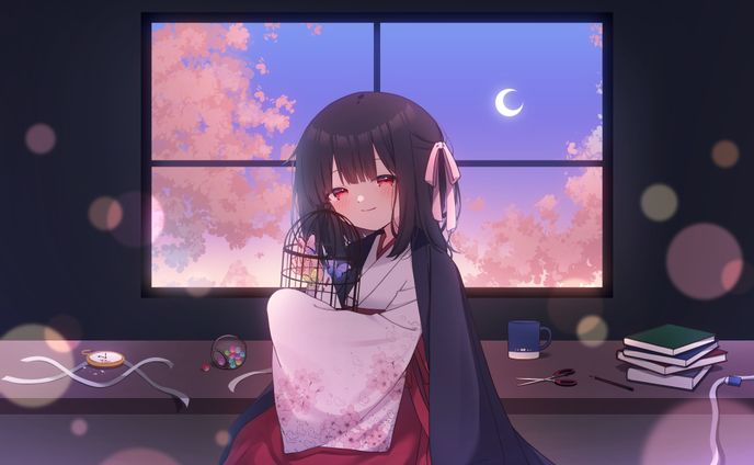 夜宮つぼみ イラスト