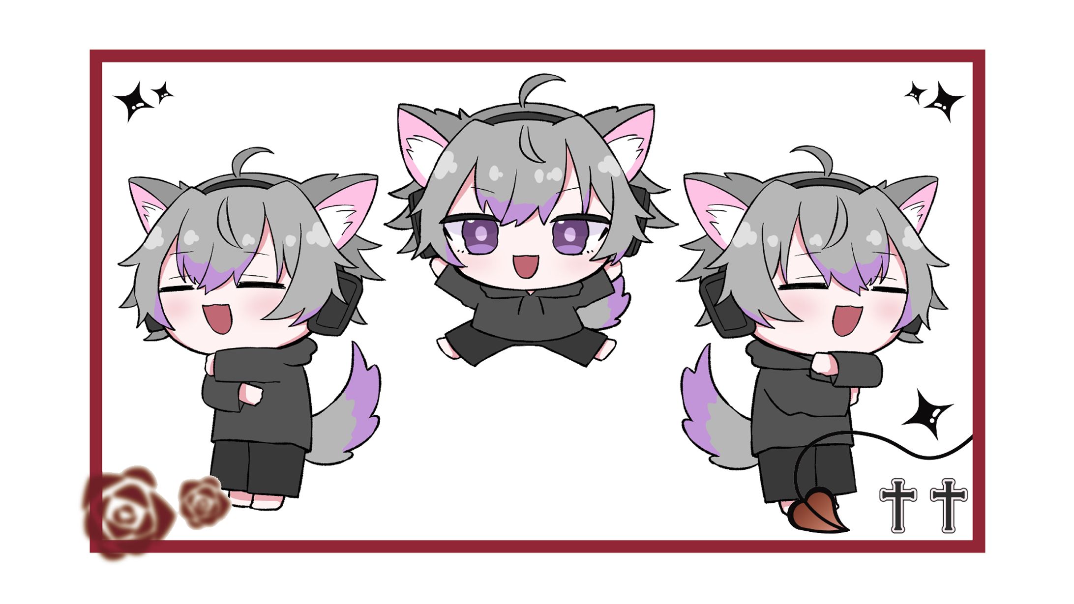 まいたけダンス　SDイラスト＋動画制作-1