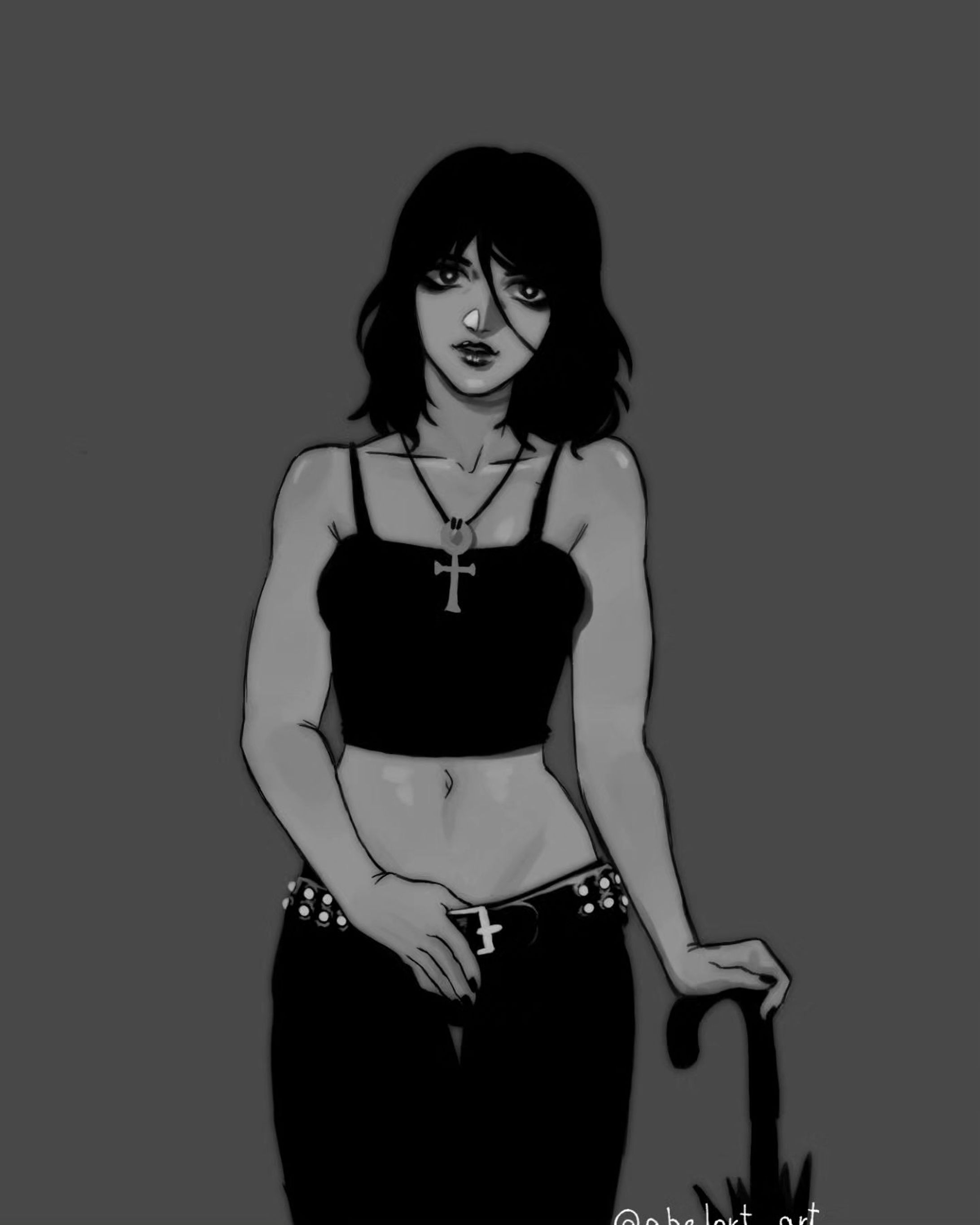The Death from sandman comics

#sandman #comics #fanart #digitalart-1
