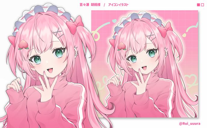-イラスト- 百々瀬 胡桃様