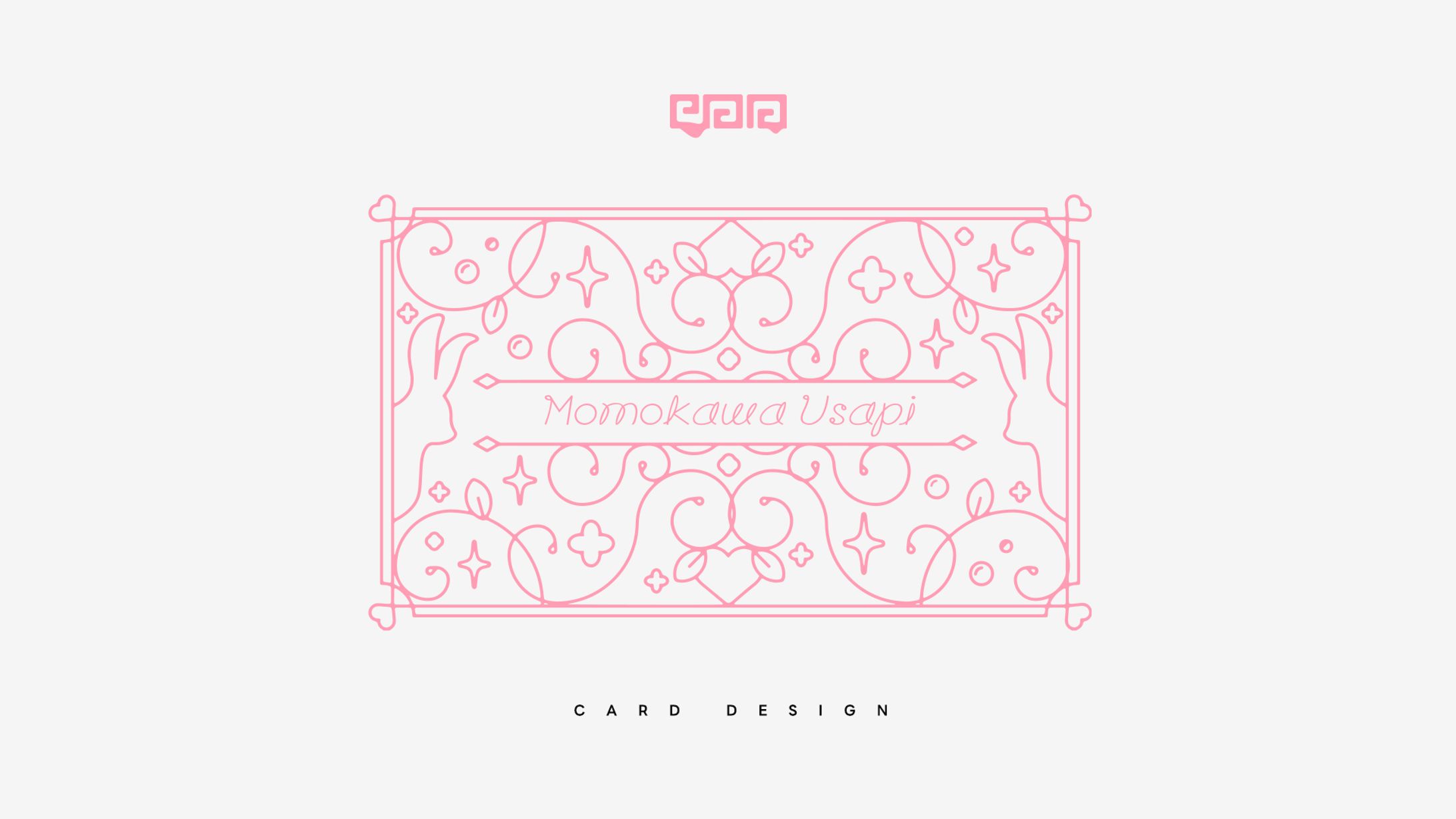 CARD DESIGN / 桃川うさぴ-1