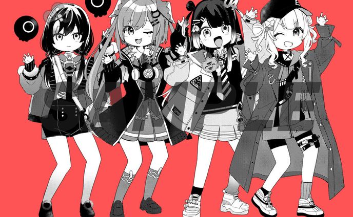 【歌ってみた用イラスト】先斗寧 様（あの8人）