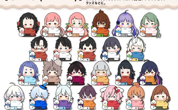 ２９．デフォルメイラスト、SDイラスト