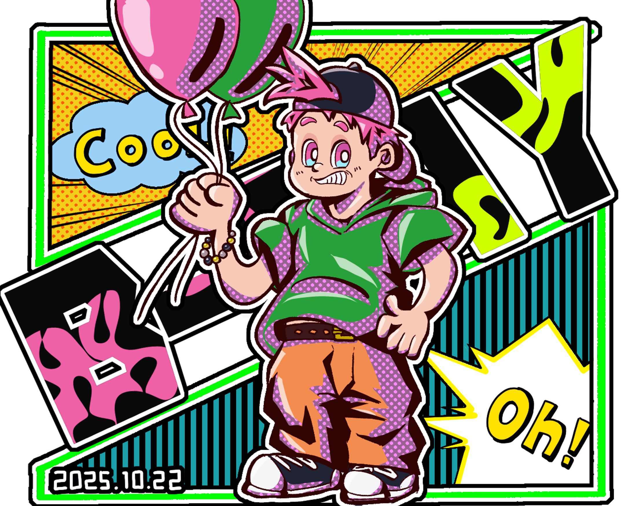 カートゥーン風イラスト-1