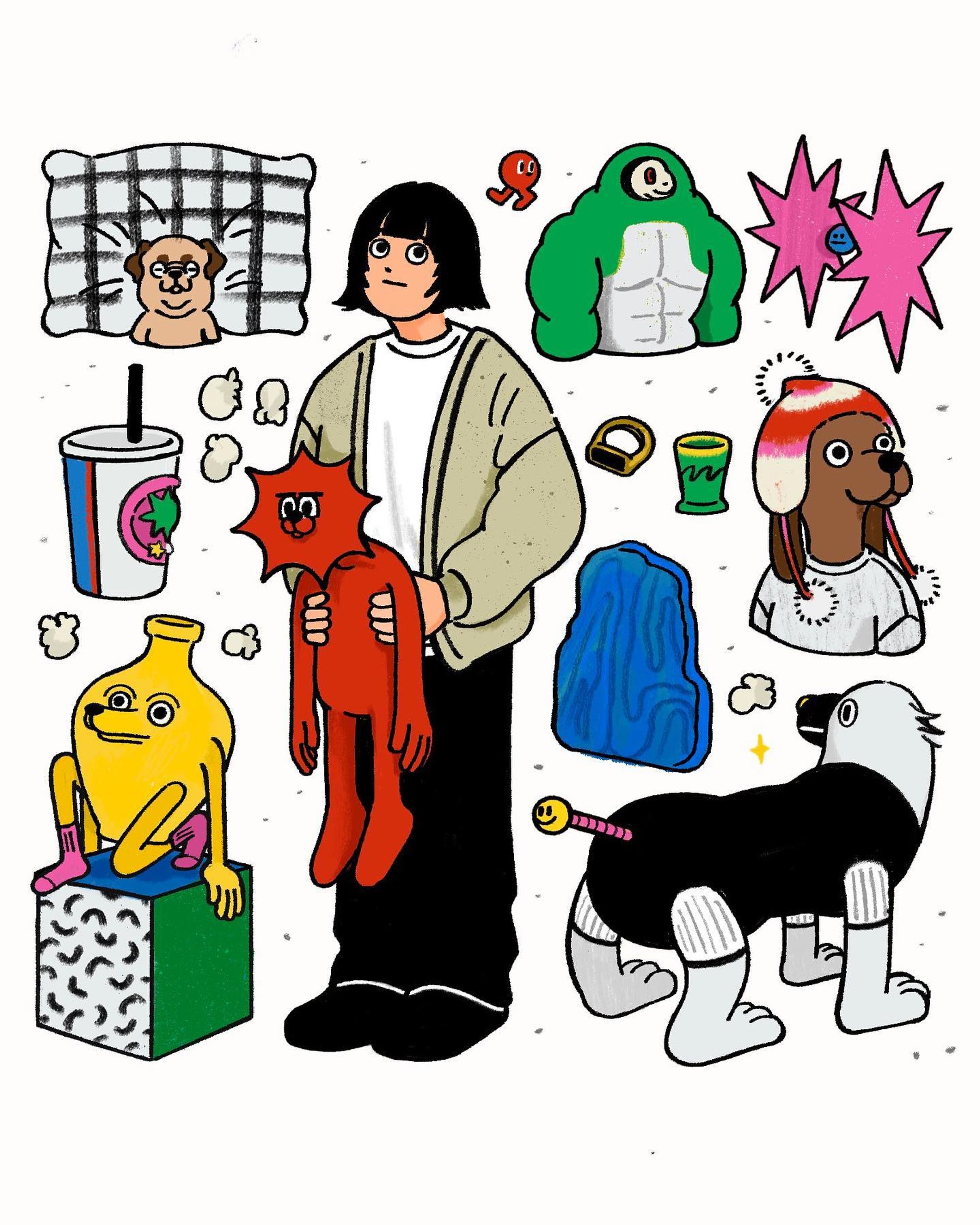 🦭

#illustrate #illustration #art #イラスト#イラストレーション #paint #procreate #artwork #illust #fashion #drawing#일러스트 #드로잉 #그림스타그램 #插图-1