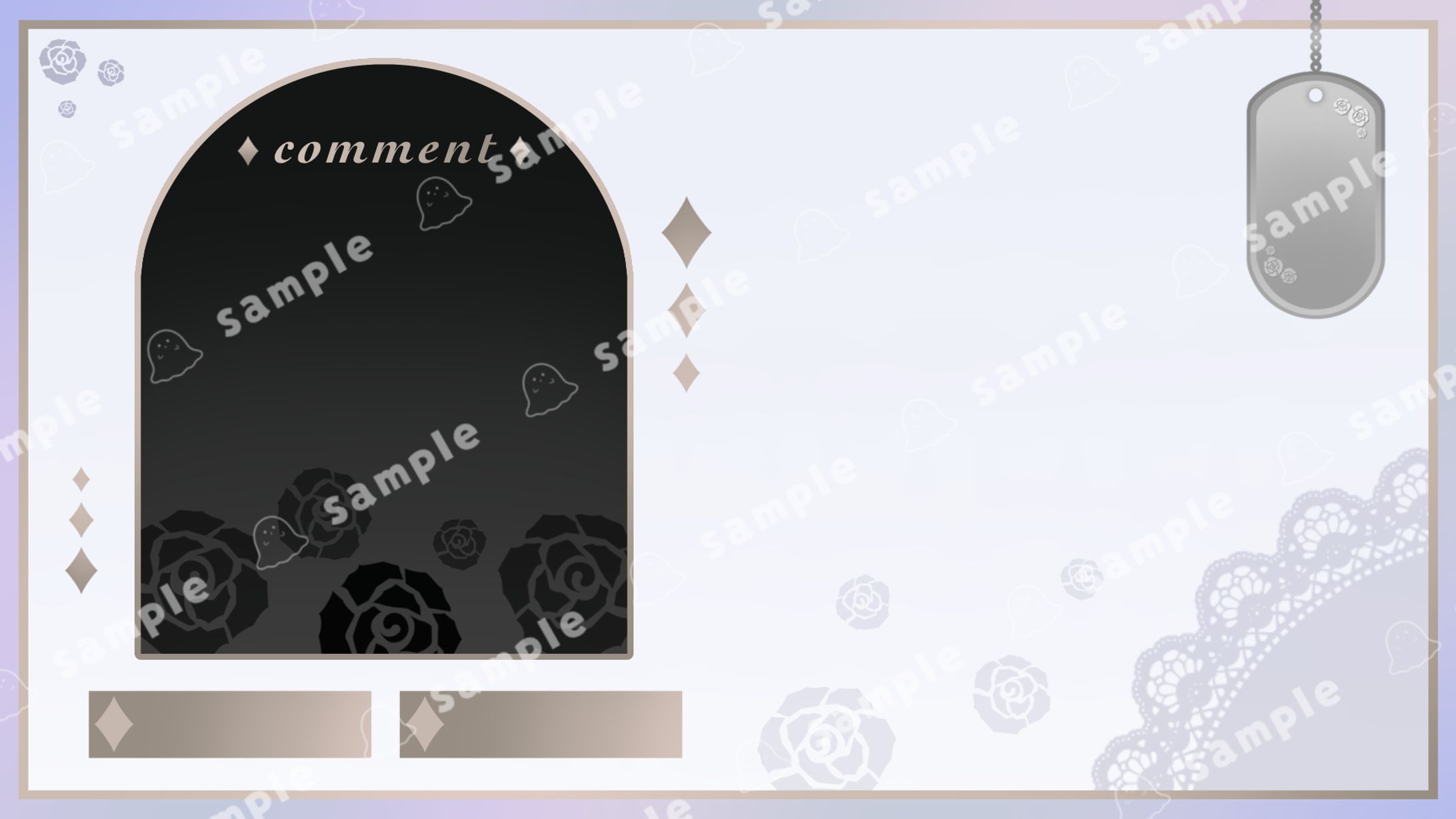 【Vtuber様】配信用背景-1