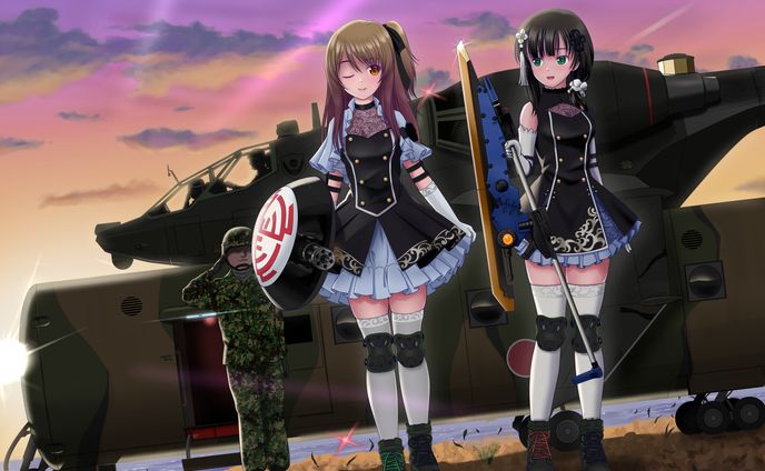 ファンアート、アサルトリリィ