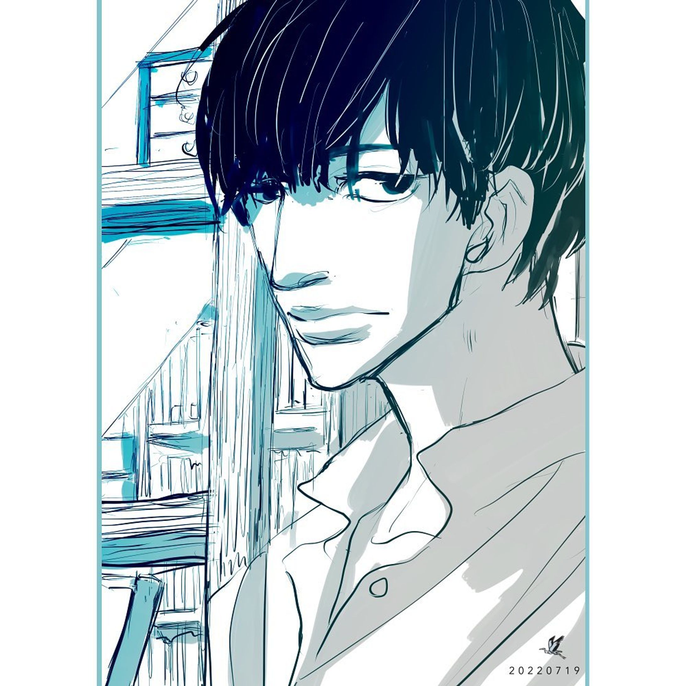 「どうぞ。こちらへ」

落書きです。

#絵 #イラスト #創作イラスト #漫画絵 #オリジナルイラスト #男性 #落書き #illustration #digitalart #digitalillustration #drawing #doodle #originalart-1