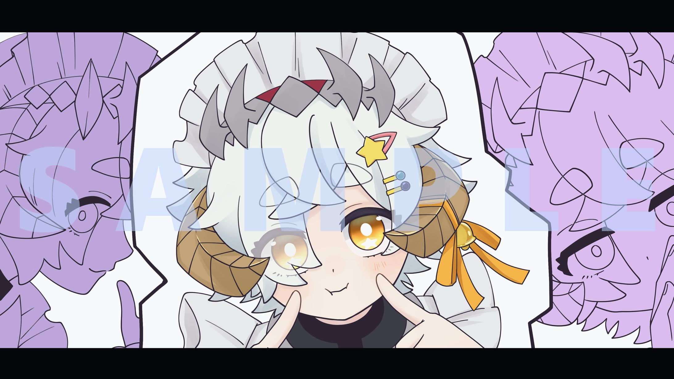 星羊おメガ様歌ってみたイラスト-1